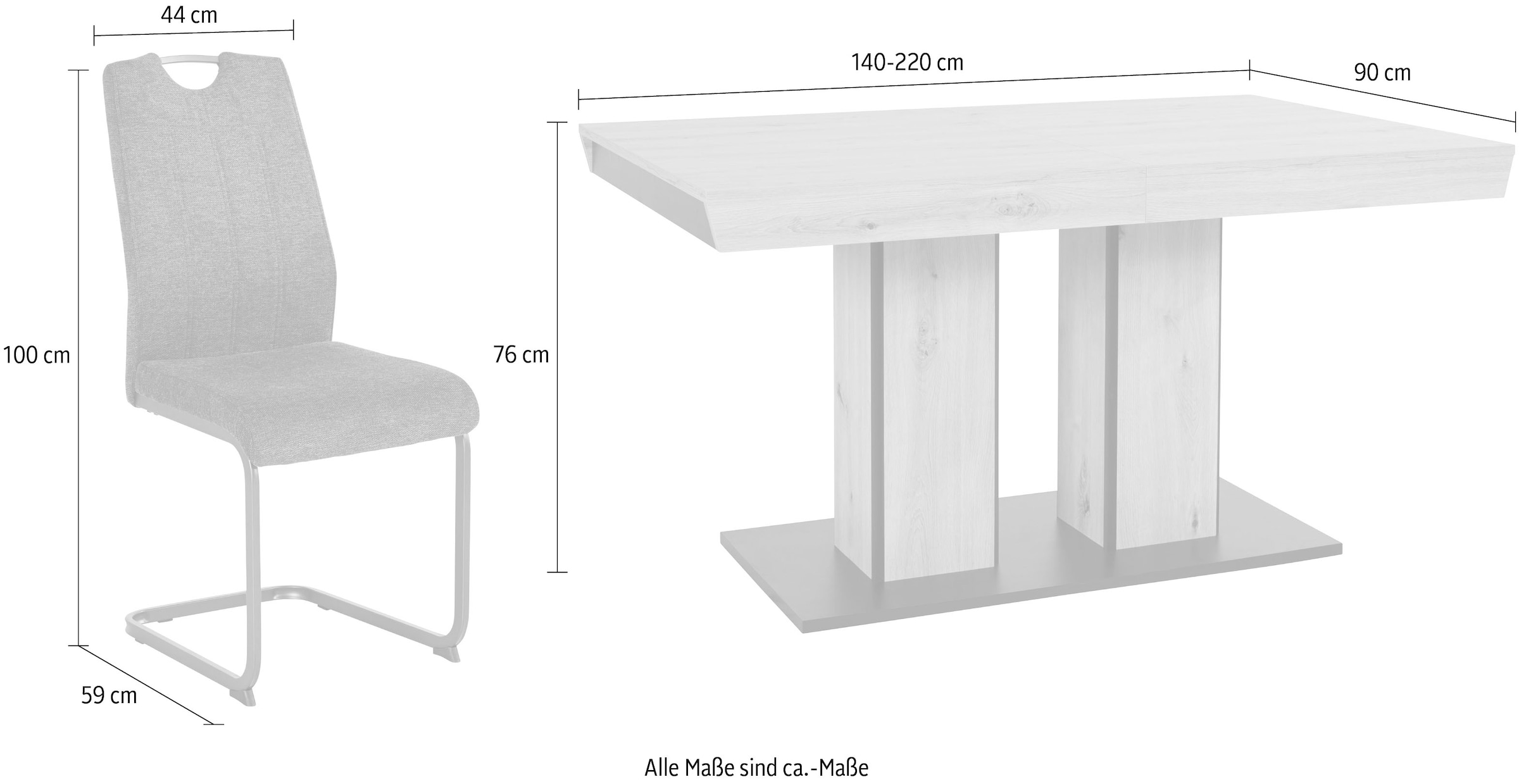 HELA Essgruppe, (Set, 5 tlg.)