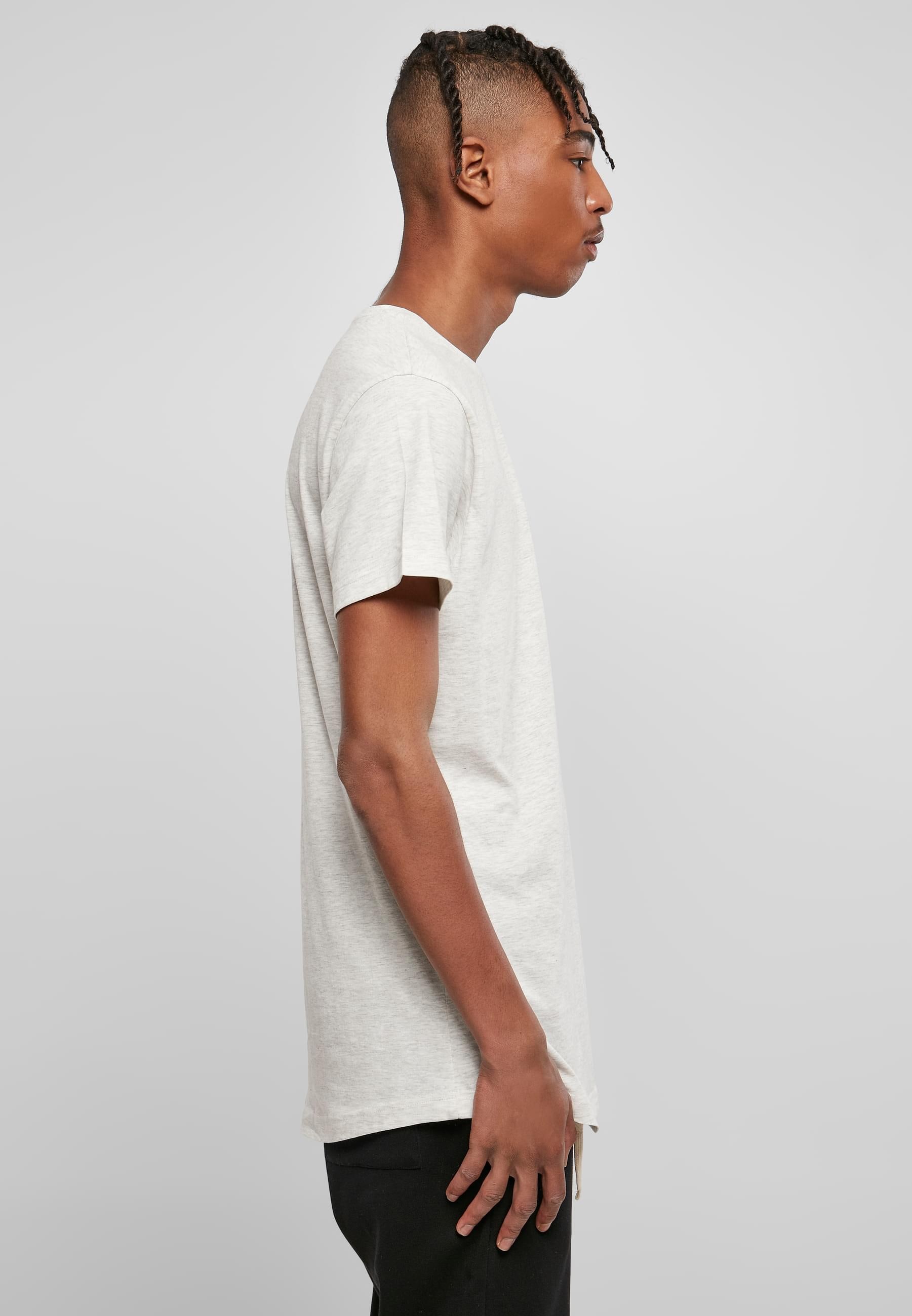 URBAN CLASSICS Kurzarmshirt »Urban Classics Herren Shaped Long Tee«, (1 tlg.)