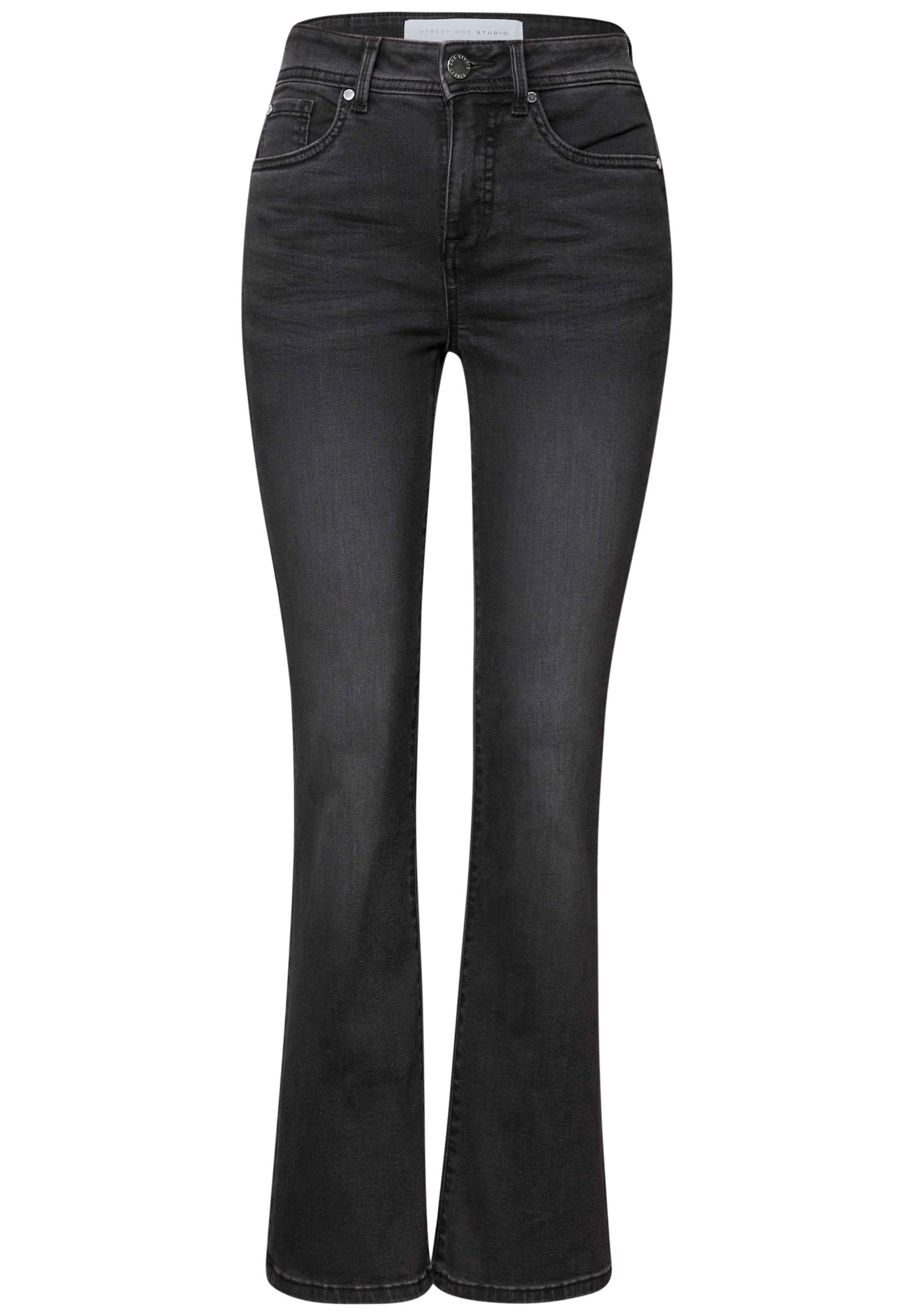 STREET ONE STUDIO Bootcut-Jeans, High Waist