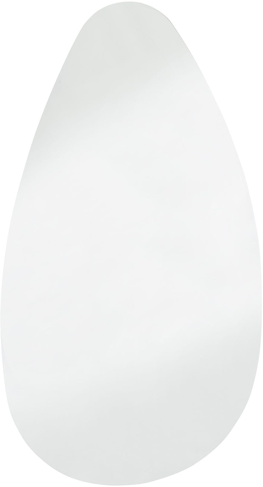 SalesFever Wandspiegel, (1 St.), Elegante Tropfenform: oval, ohne Leuchtmit günstig online kaufen