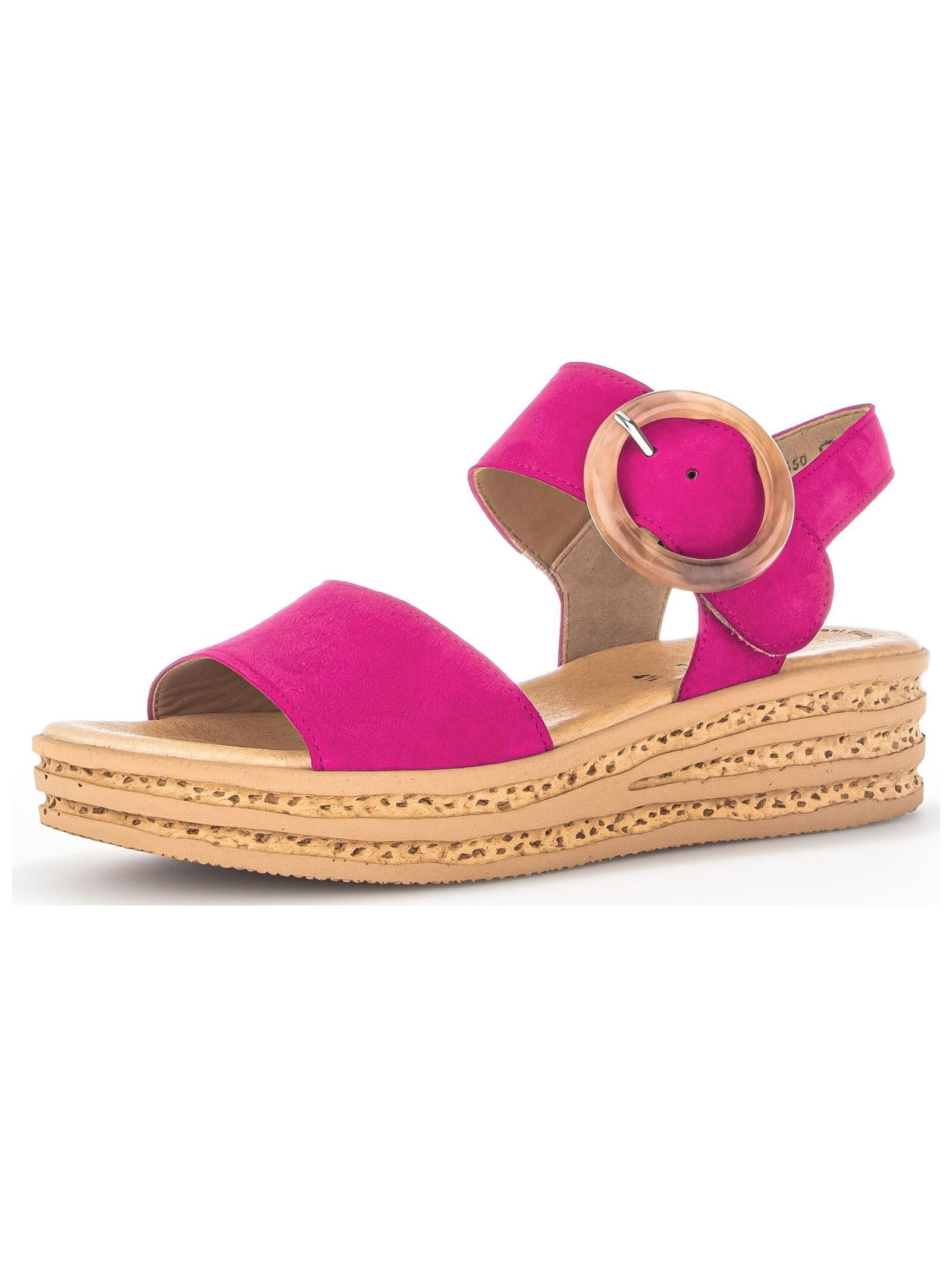 Gabor Keilsandalette "Gabor Sandalen Veloursleder" günstig online kaufen