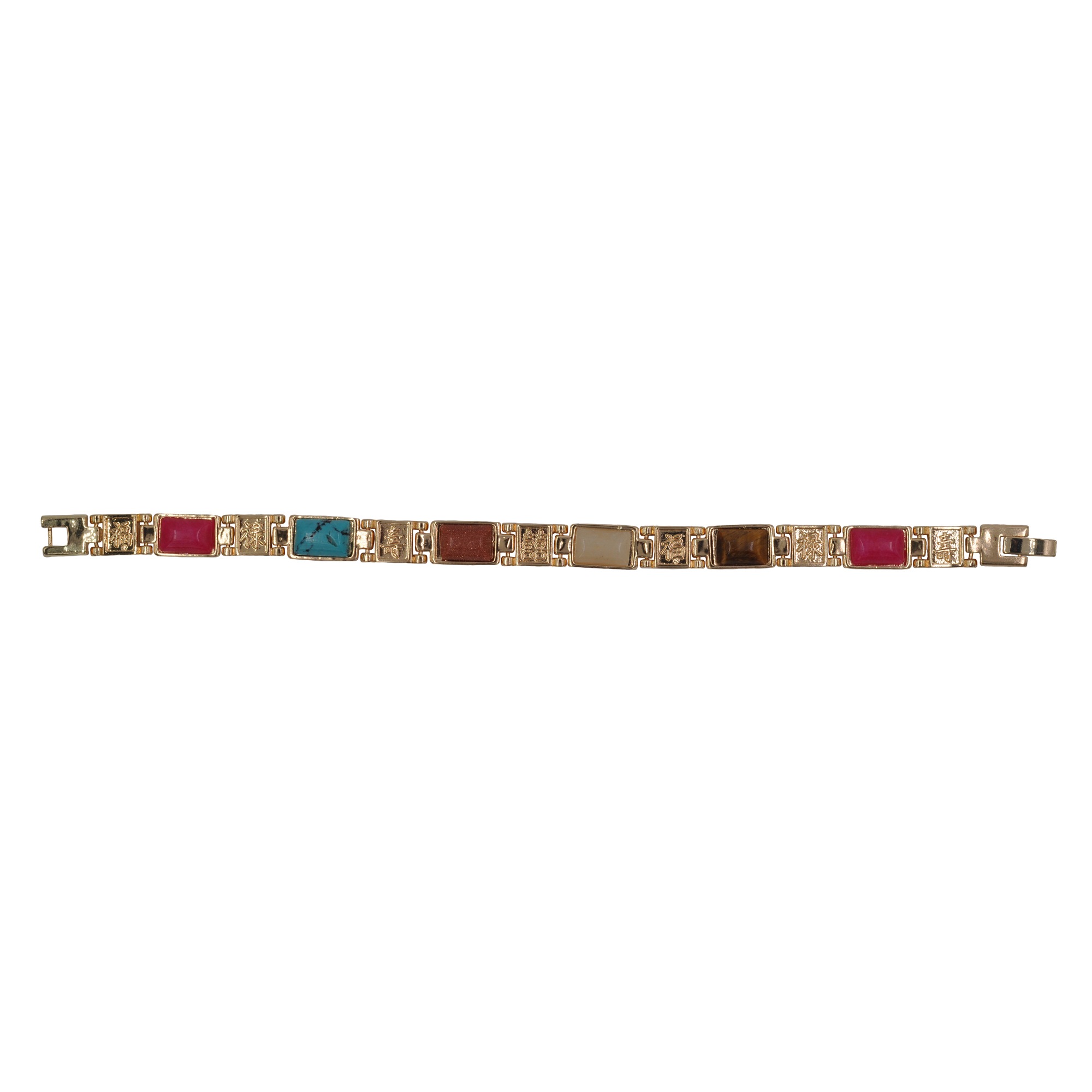 Steuer Armband »Echtstein mehrfarbig Magnet«