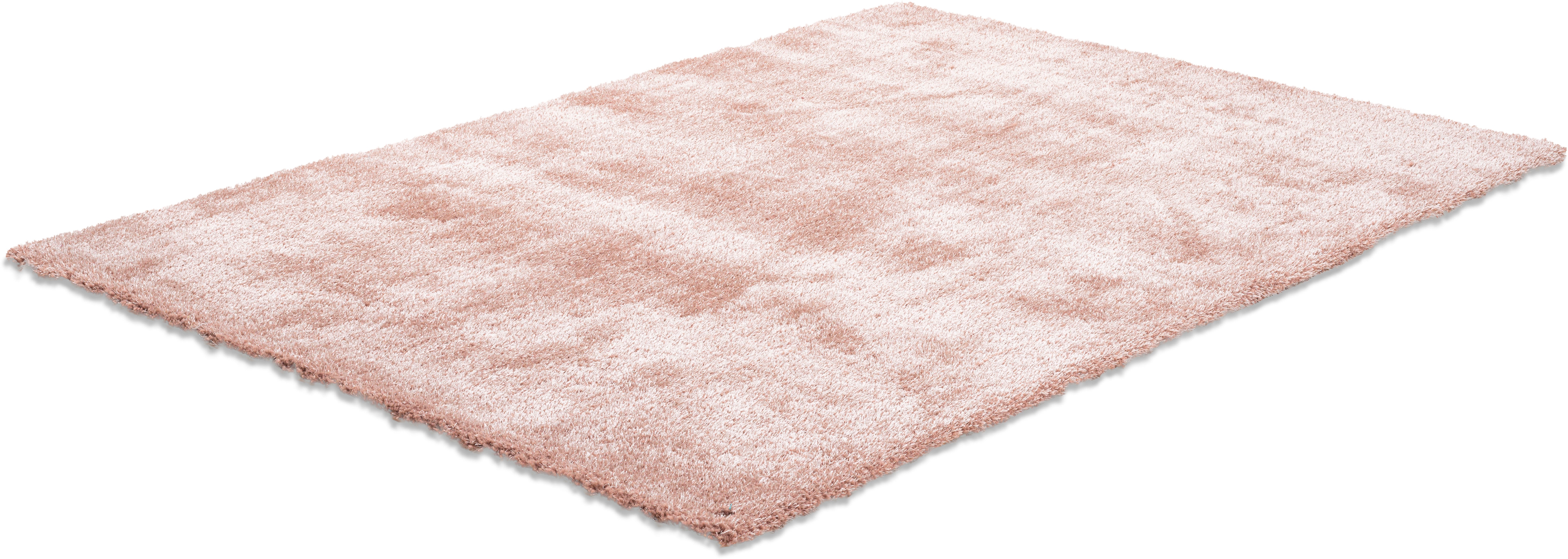 TOM TAILOR HOME "Soft" rechteckig 35 mm Höhe handgetuftet, Uni-Farben, super weich und flauschig
