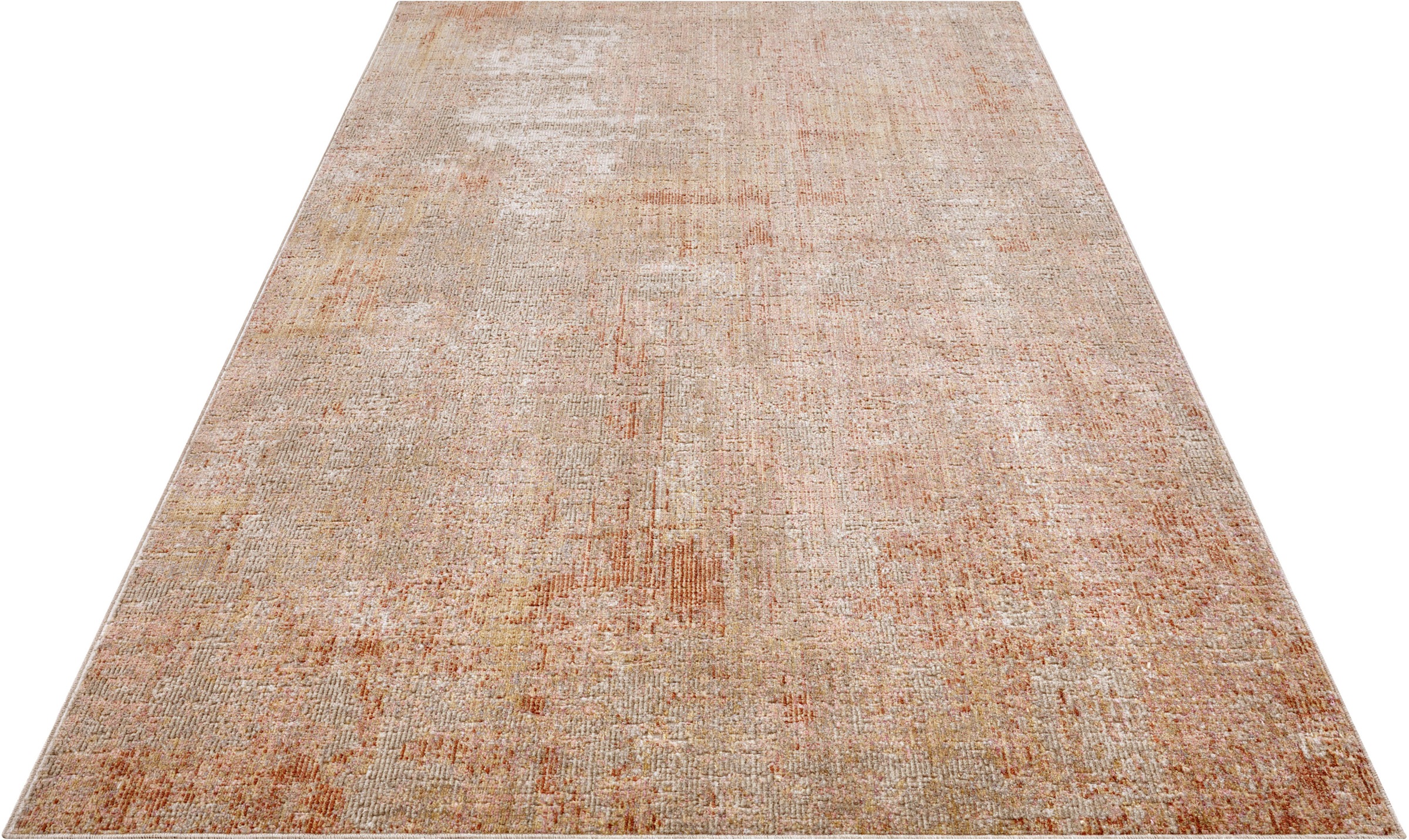 Teppich HANSE HOME "Gizeh", rot (creme,rot), B:190cm H:3mm L:280cm, Polypropylen (PP), Teppiche, Teppich, In-& Outdoor, Läufer, Wetterfest, Balkon, Wohnzimmer, Orient 2