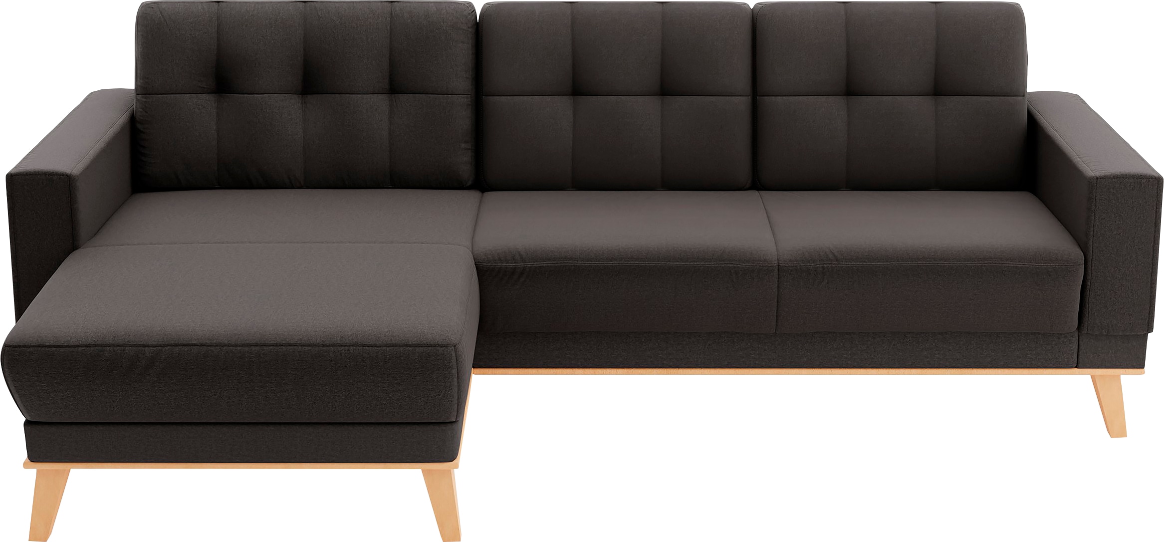 sit&more Ecksofa »Lavida L-Form« wahlweise mit Kippfunktion und Bettkasten
