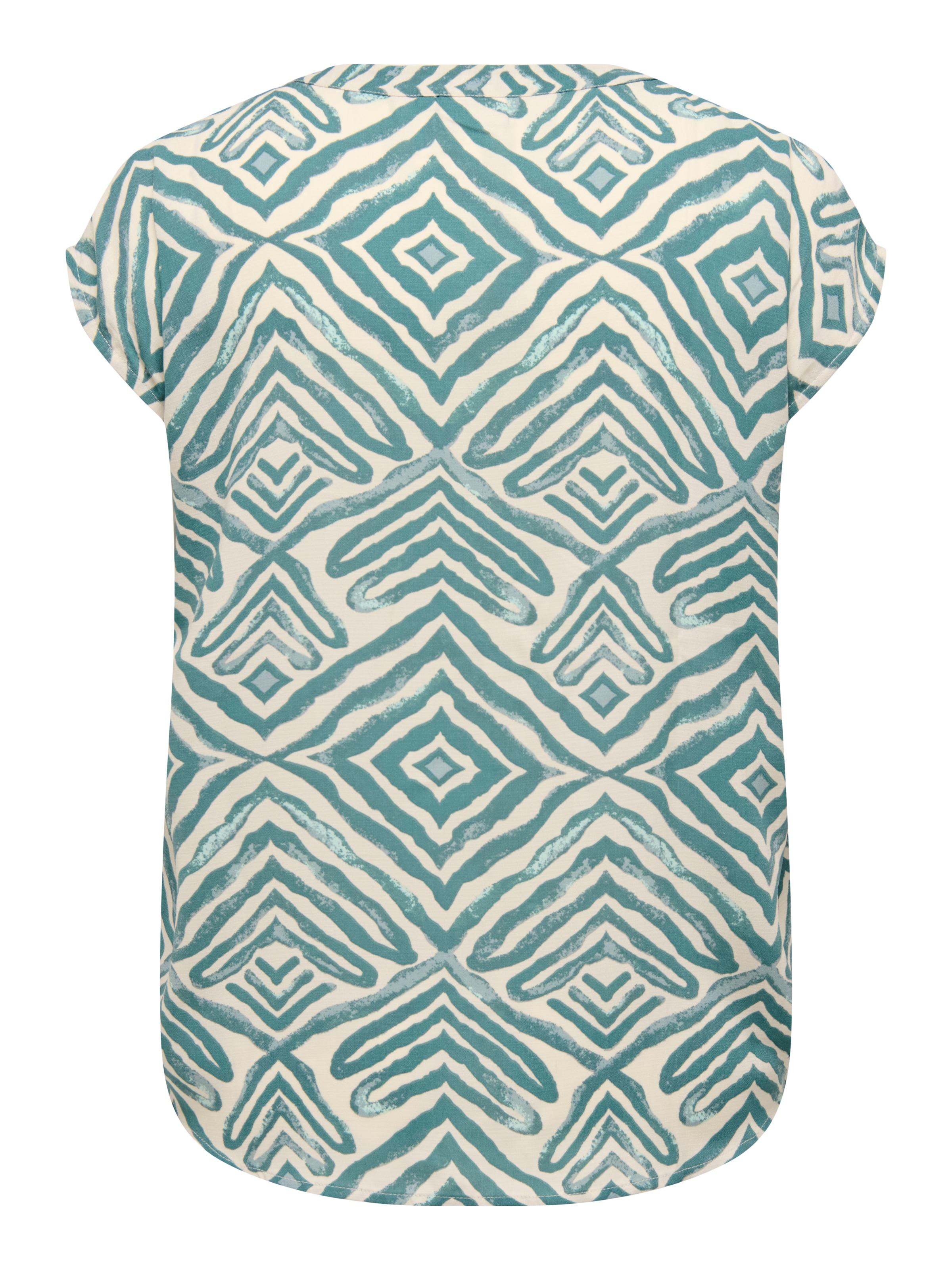 ONLY CARMAKOMA Kurzarmbluse »CARSHILLA SL SHIRT AOP VIS BS«