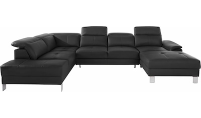exxpo - sofa fashion Wohnlandschaft, inkl. Kopf- bzw. Rückenverstellung, wahlweise mit... kaufen