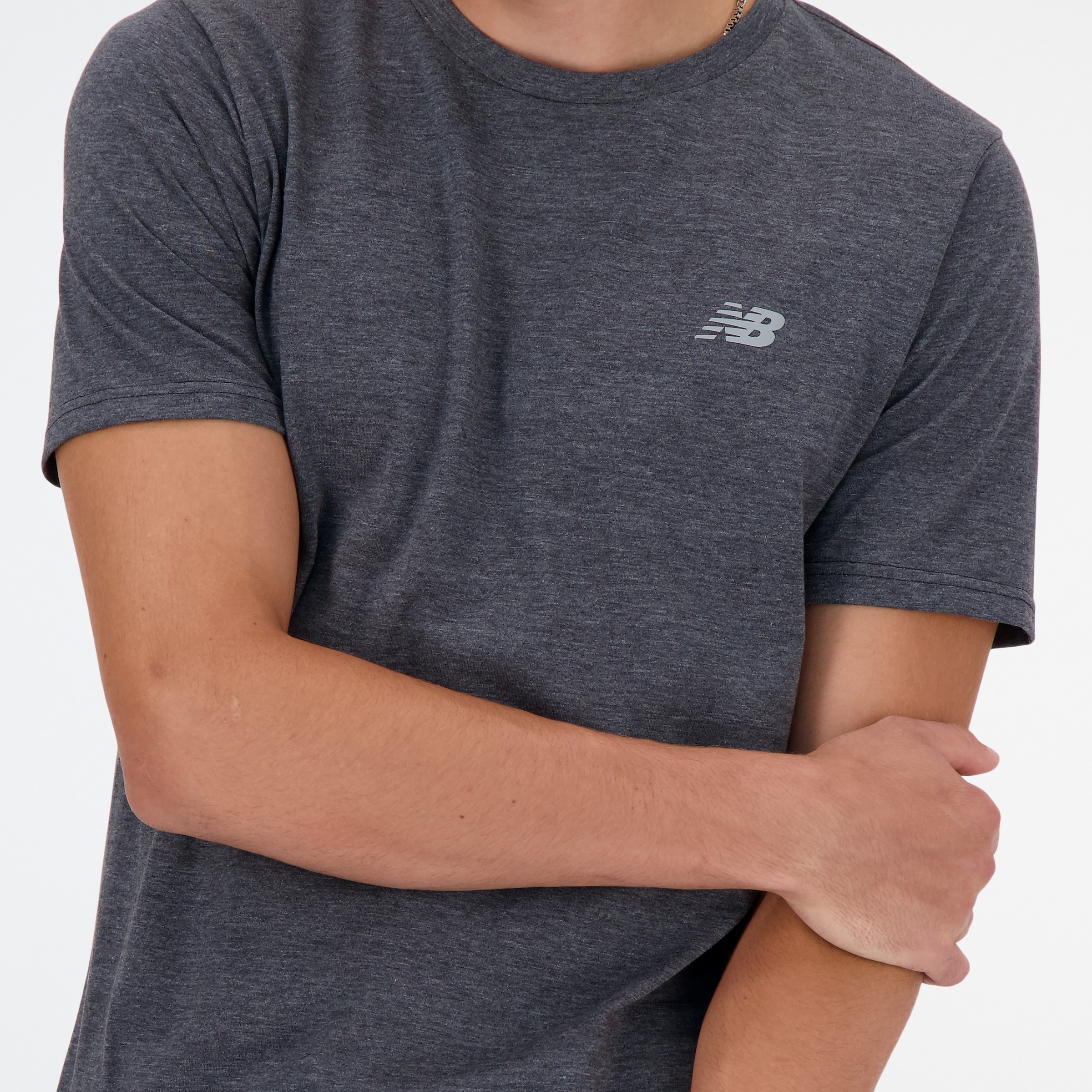 Thumbnail - New Balance T-Shirt "Sport Essentials Heathertech T-Shirt"