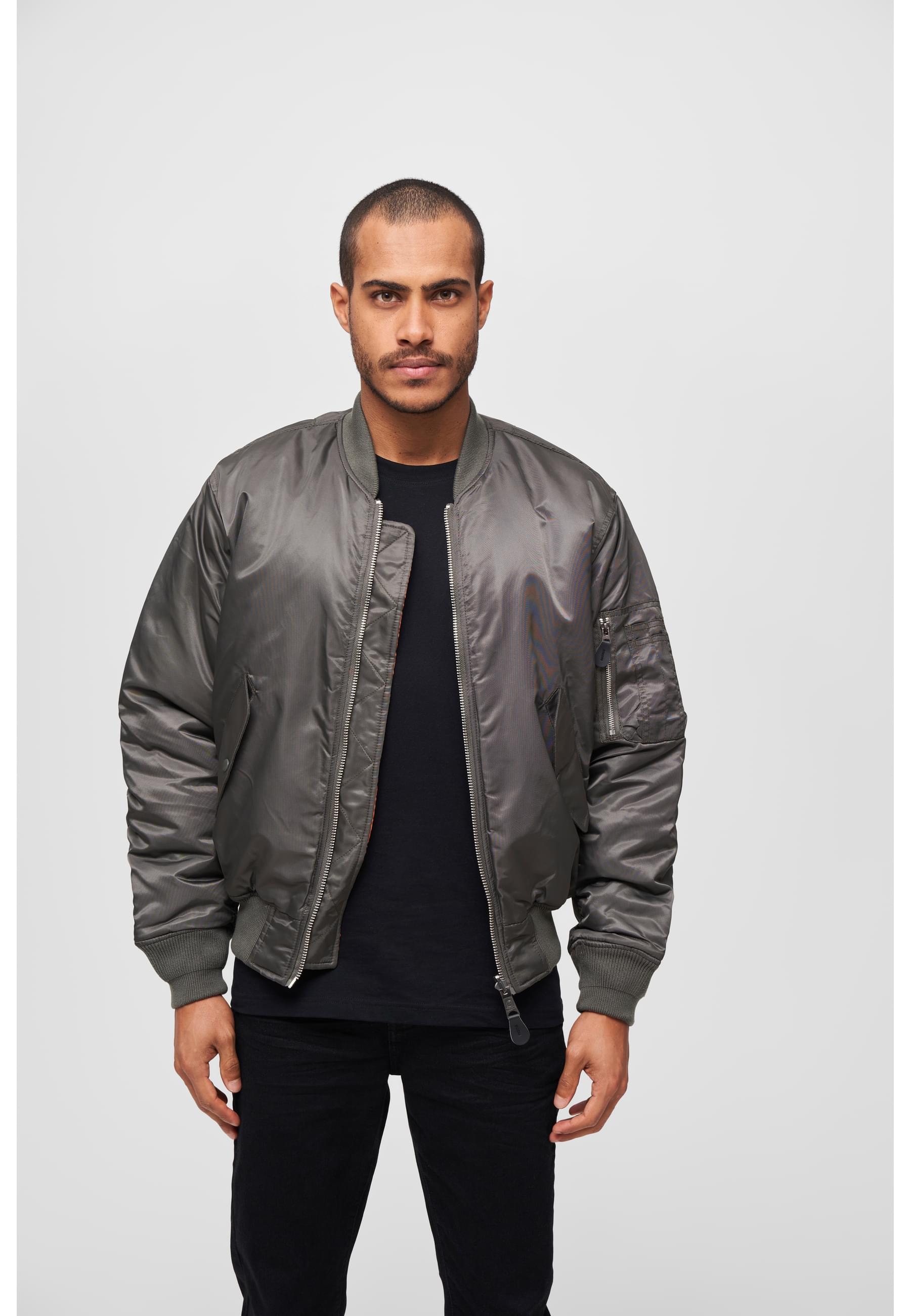 Brandit Anorak »Brandit Herren MA1 Bomber Jacket«, (1 St.), ohne Kapuze