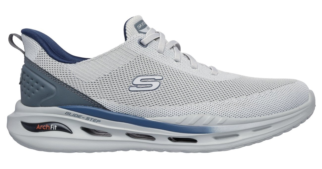 Skechers Slip-On Sneaker »ARCH FIT ORVAN-KINCADE«, Trainingsschuh, Schnürschuh, Schlupfschuh mit Memory Foam