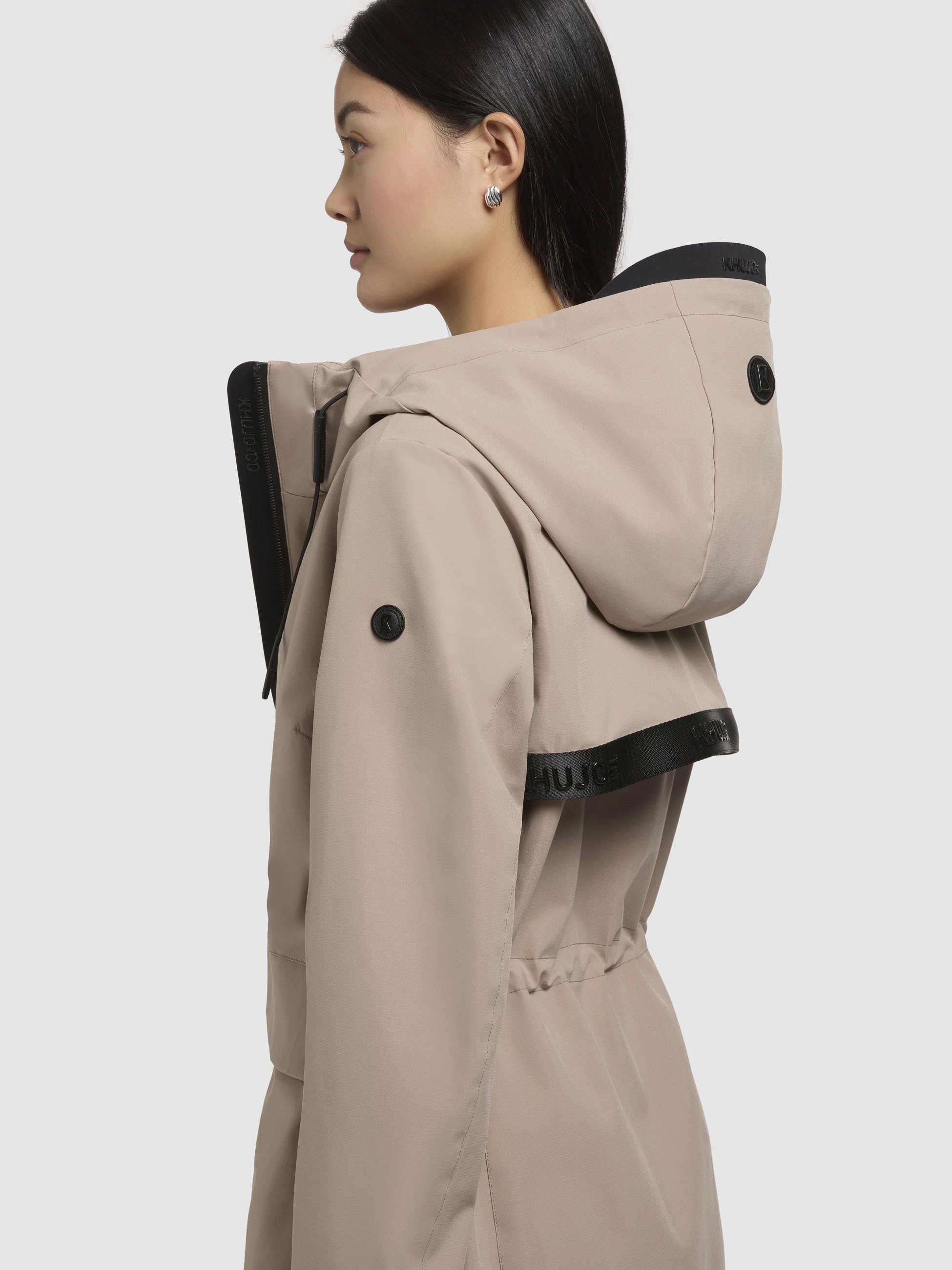 khujo Anorak »YONI«, mit Kapuze
