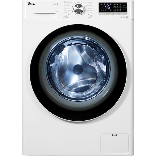 LG Waschmaschine »F4WV5080«, F4WV5080, 8 kg, 1400 U/min, Steam-Funktion |  BAUR