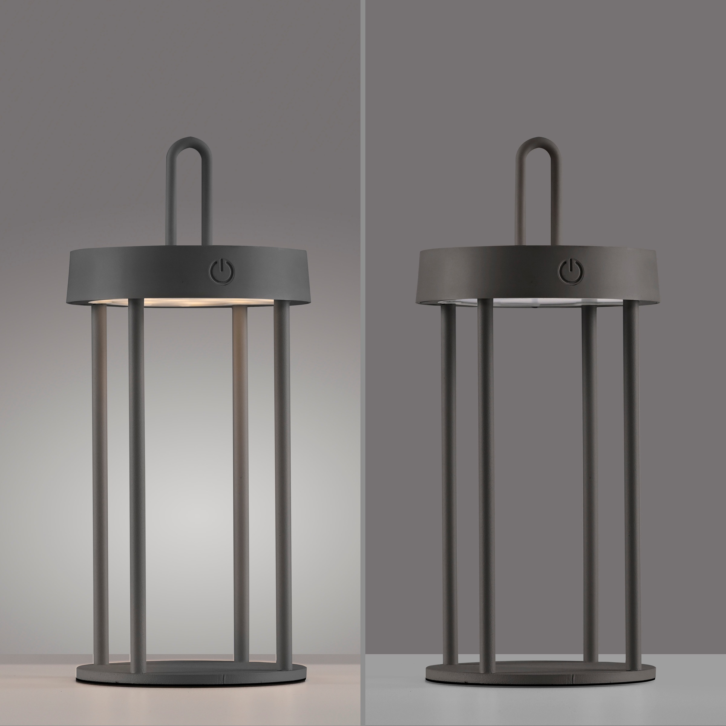 JUST LIGHT Tischleuchte »ANSELM«, 1 flammig, Leuchtmittel LED-Modul | LED fest integriert, Akkuleuchte