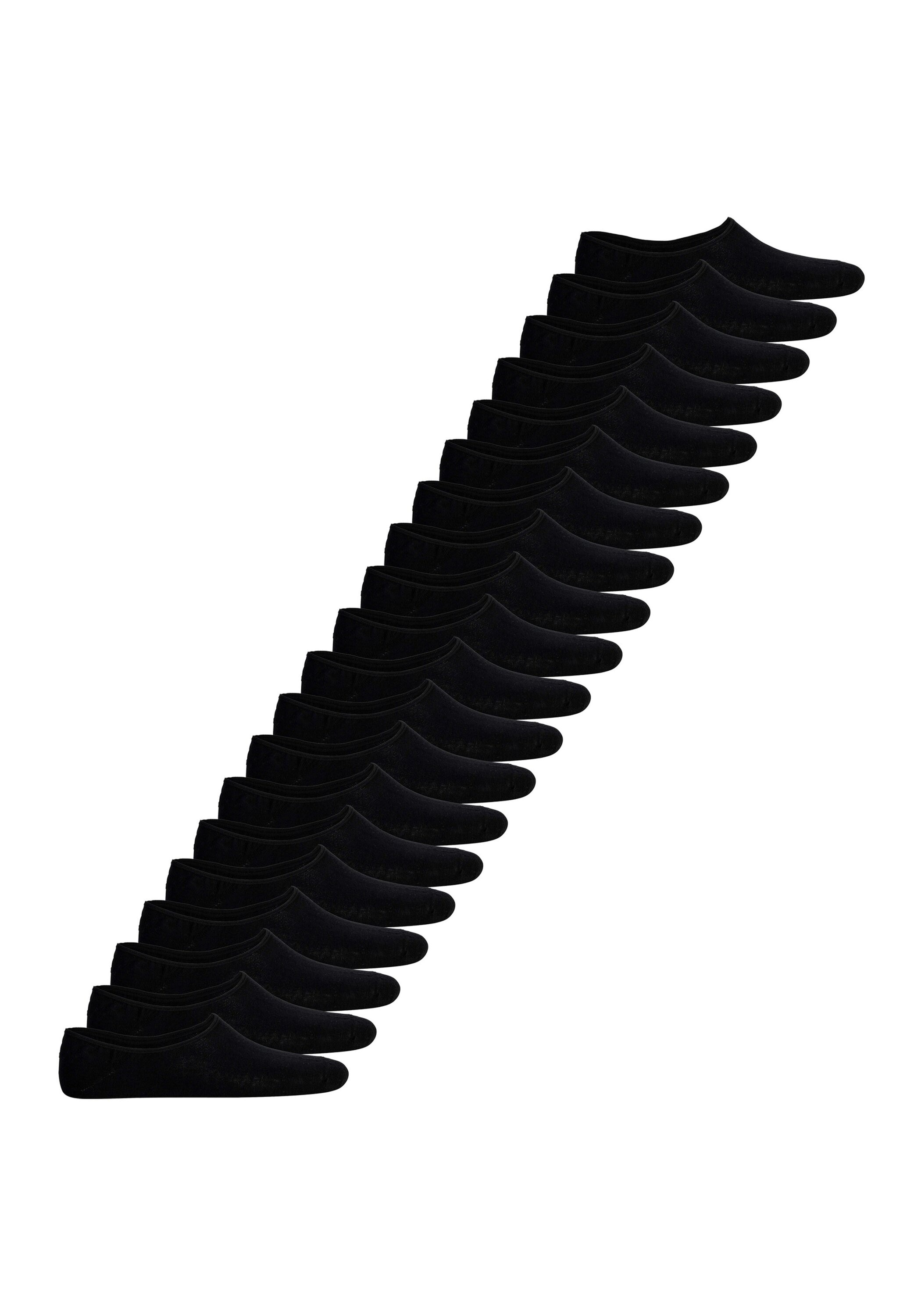 Jack & Jones Füßlinge "Socken JACBASIC MULTI SHORT SOCK 20P 20er Pack" 20 Paar tlg.