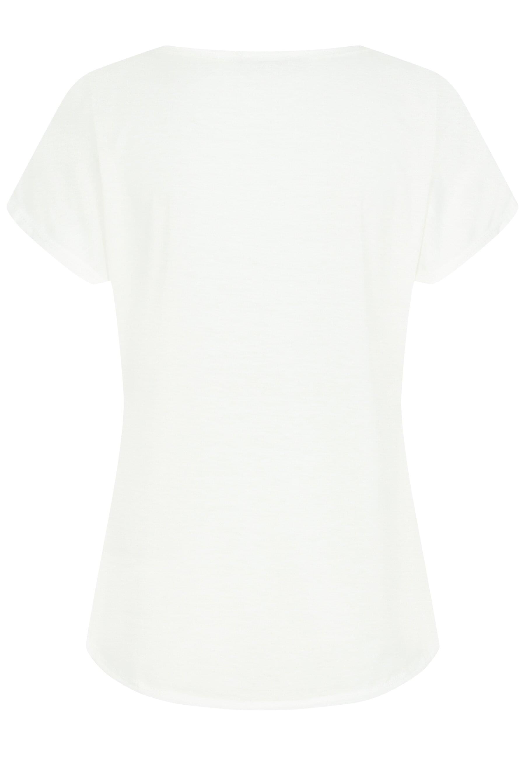 CLOUD 5IVE T-Shirt »CLOUD 5IVE Cloud5ive Damen Viskose T-Shirt mit Libellen Print« 1 Stk.