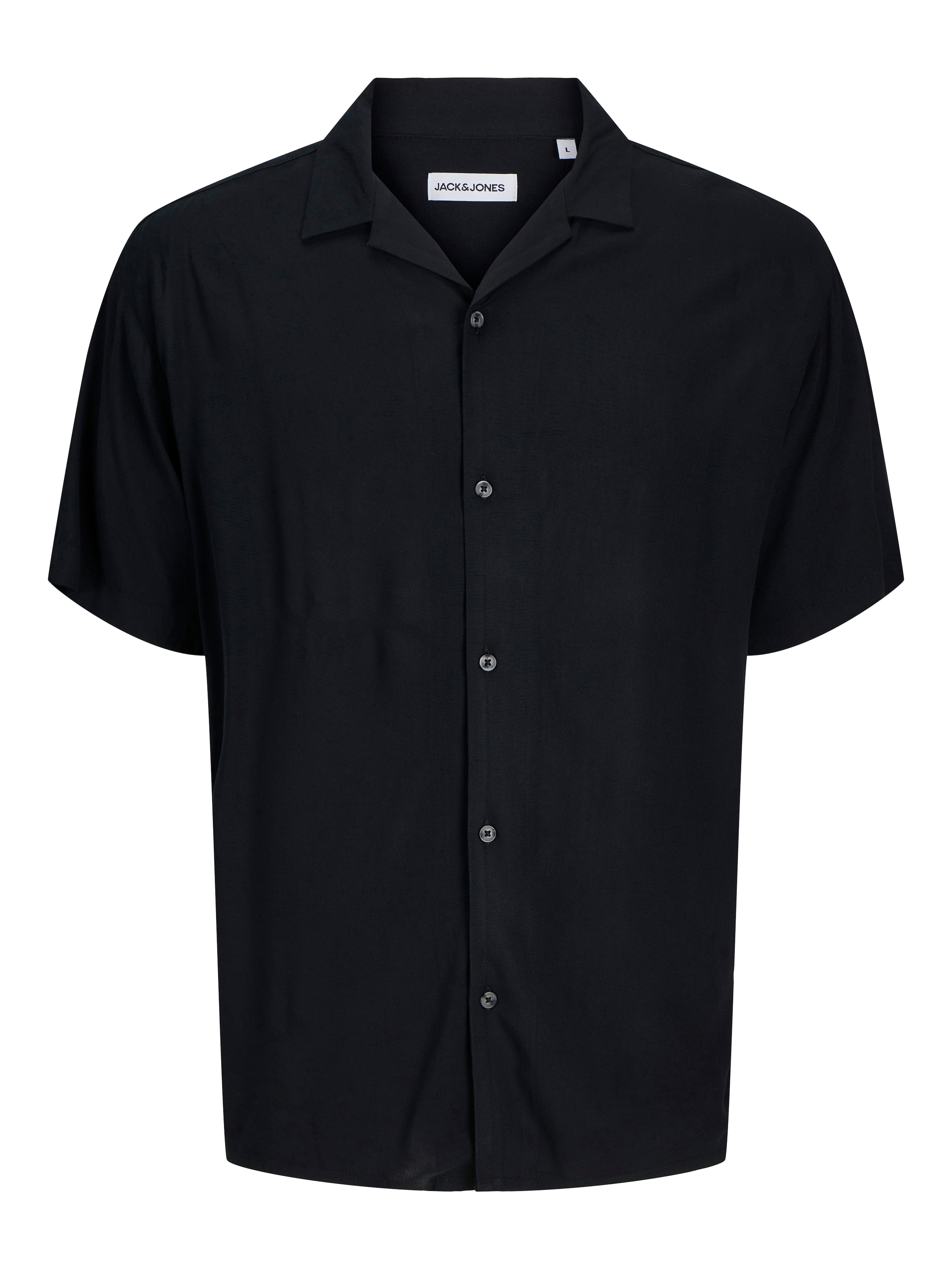 Jack & Jones PlusSize Kurzarmhemd "JJEJEFF SOLID RESORT SHIRT S/S SN PLS" günstig online kaufen