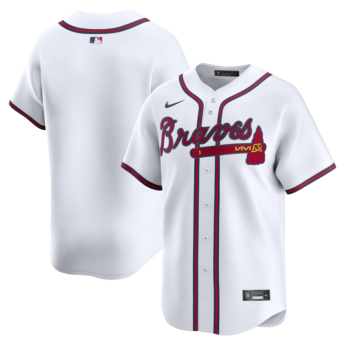 Nike "Nike Trikot Atlanta Braves Nike MLB Limited Home"
