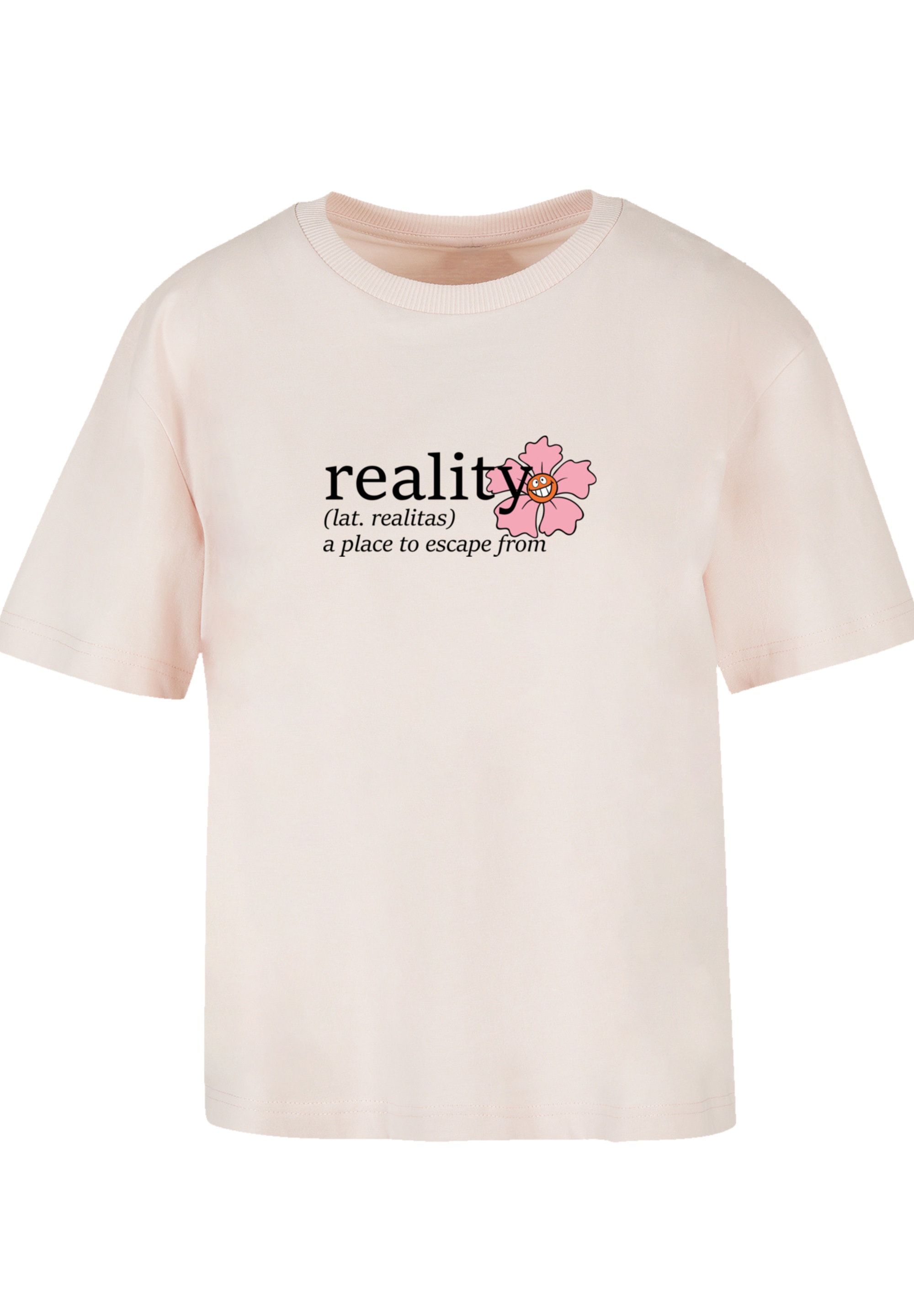 F4NT4STIC T-Shirt »Alice im Wunderland Reality«, Nostalgie, Retro Print, Kinderserie