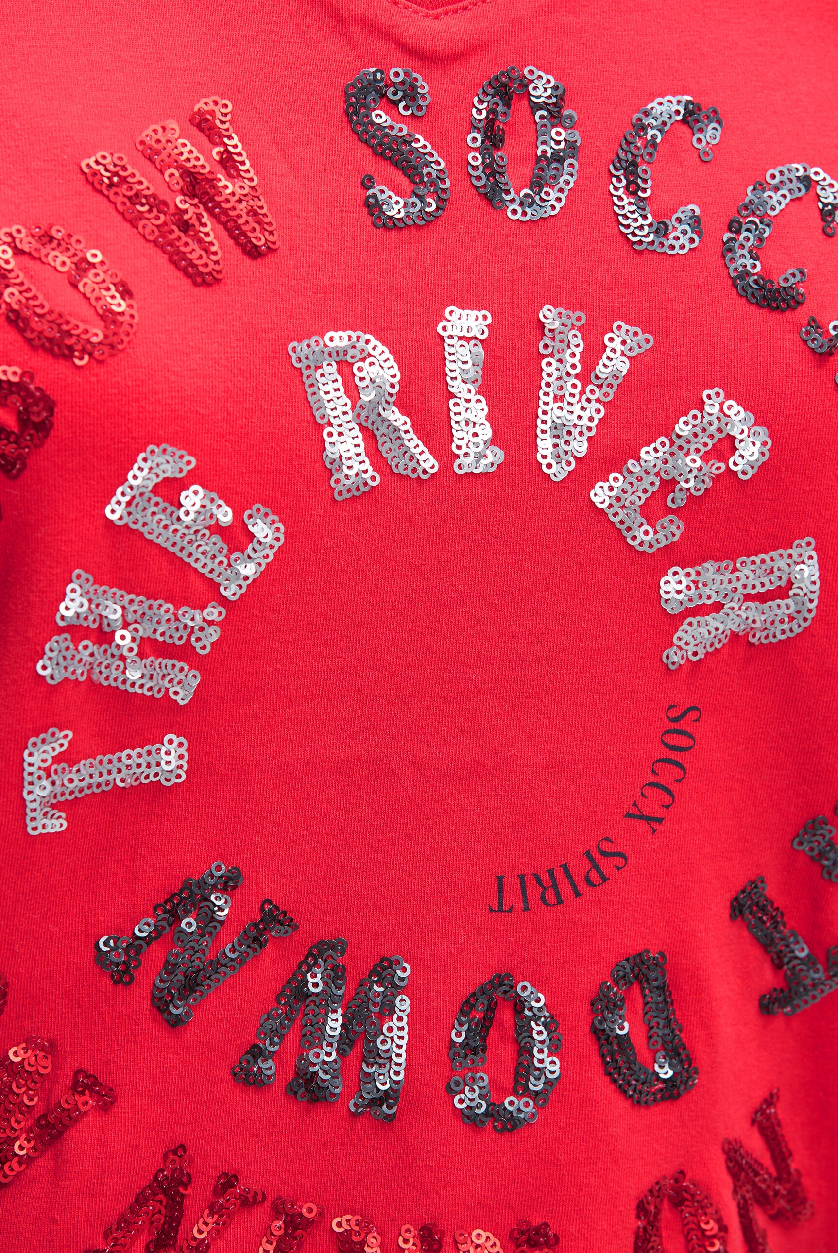 SOCCX V-Shirt mit Baumwolle