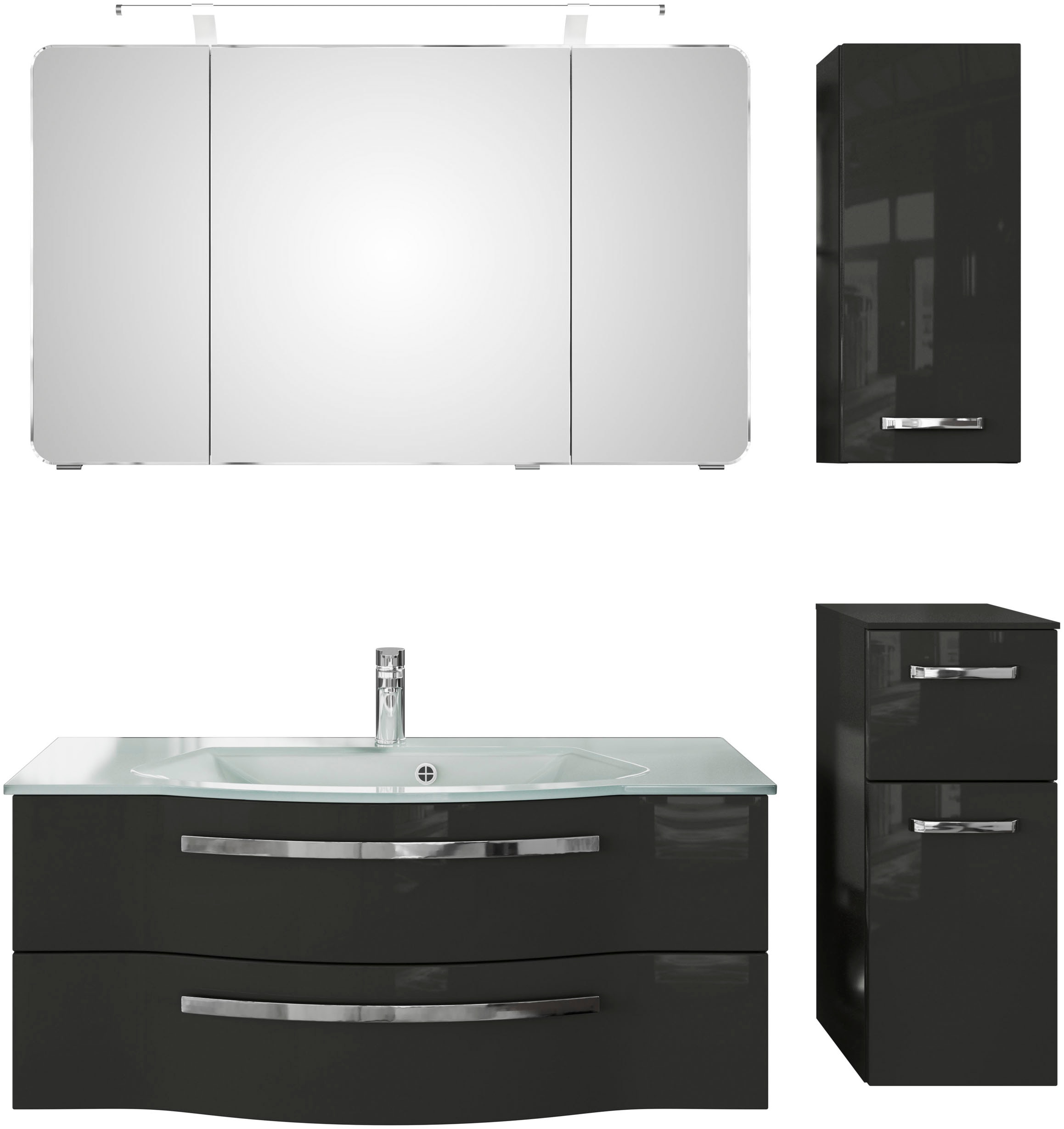 Saphir Badmöbel-Set "Serie 4005", (Set, 5 St.), Badmöbel-Set Serie 4005, vo günstig online kaufen