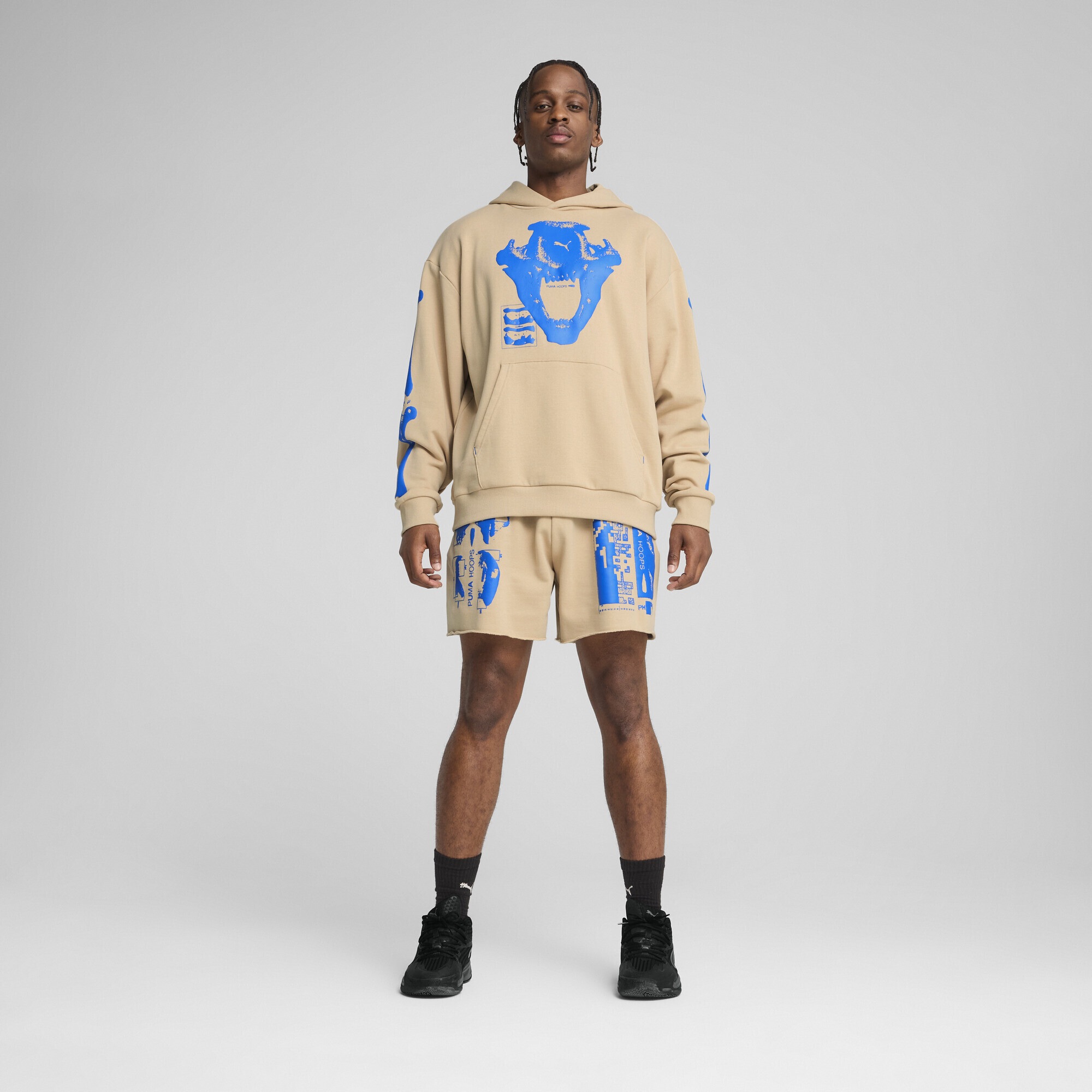 PUMA Shorts »Ancient Roars Terry Basketballshorts Erwachsene«