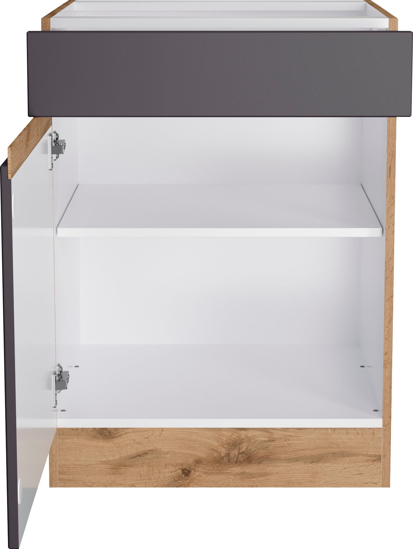 KOCHSTATION Unterschrank »KS-Riesa«, Breite 60 cm, MDF-Fronten