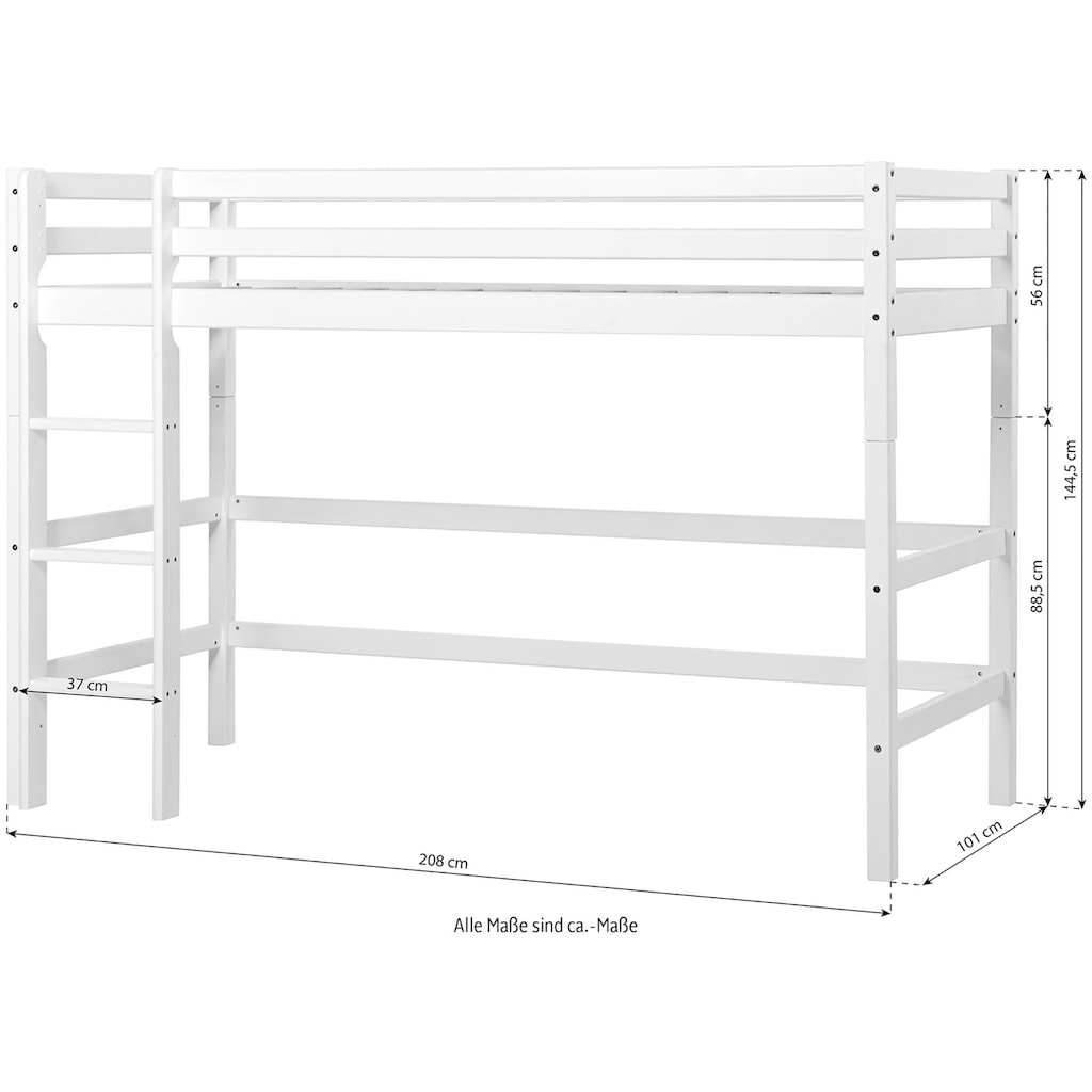 Hoppekids Hochbett »«Winter Wonderland»«, (Set)