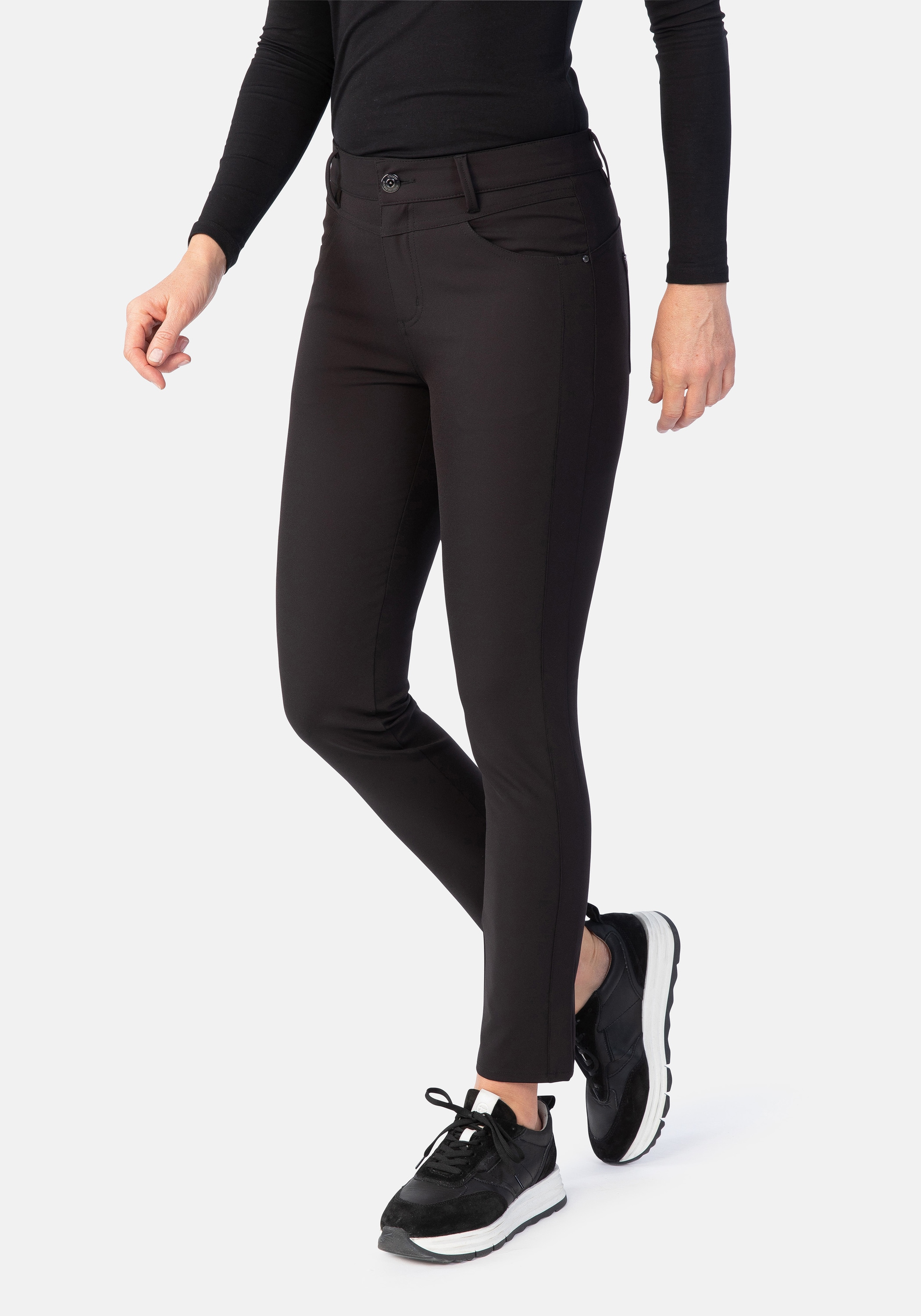 STOOKER WOMEN "Florenz Easy Wear Slim Fit Jeans" Slim Fit Casual Clean Wash Denim Jeans für Damen