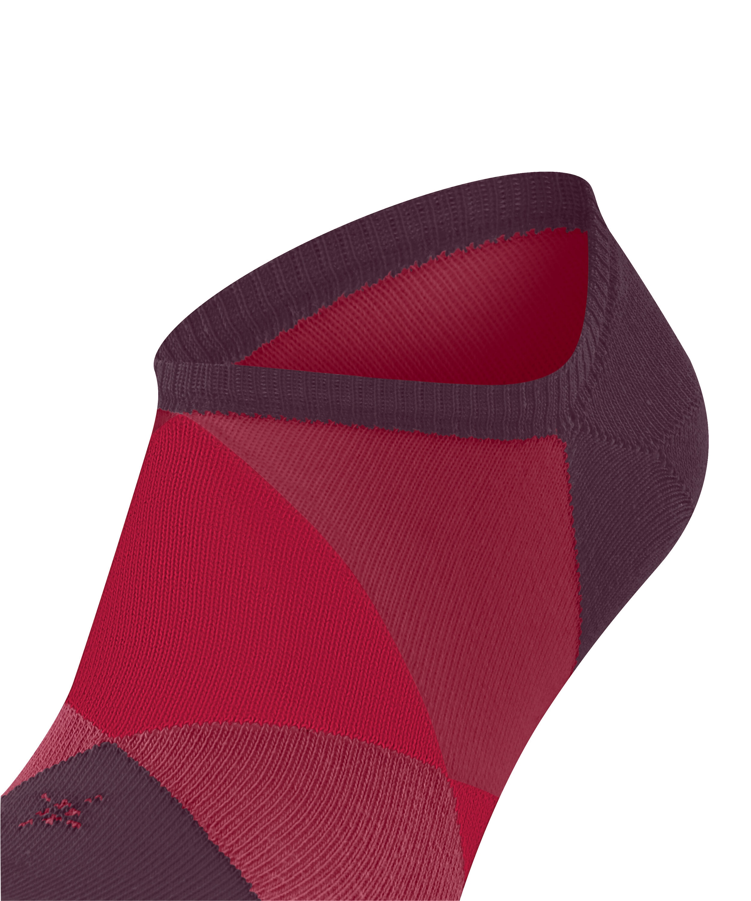 Burlington Sneakersocken »Clyde« Einheitsgröße 40-46, Argyle-Muster, eingestrickte Burlington-Raute