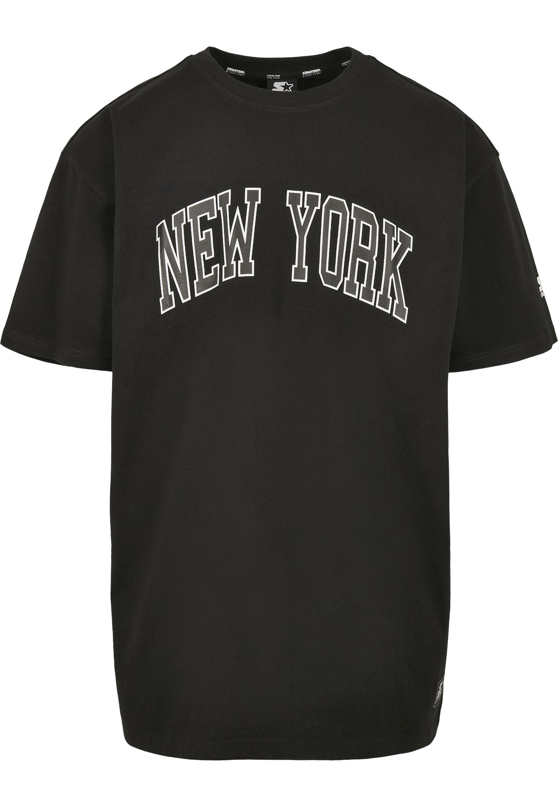 Starter Black Label Kurzarmshirt "Starter Black Label Herren Starter New York Tee" 1 Stk.