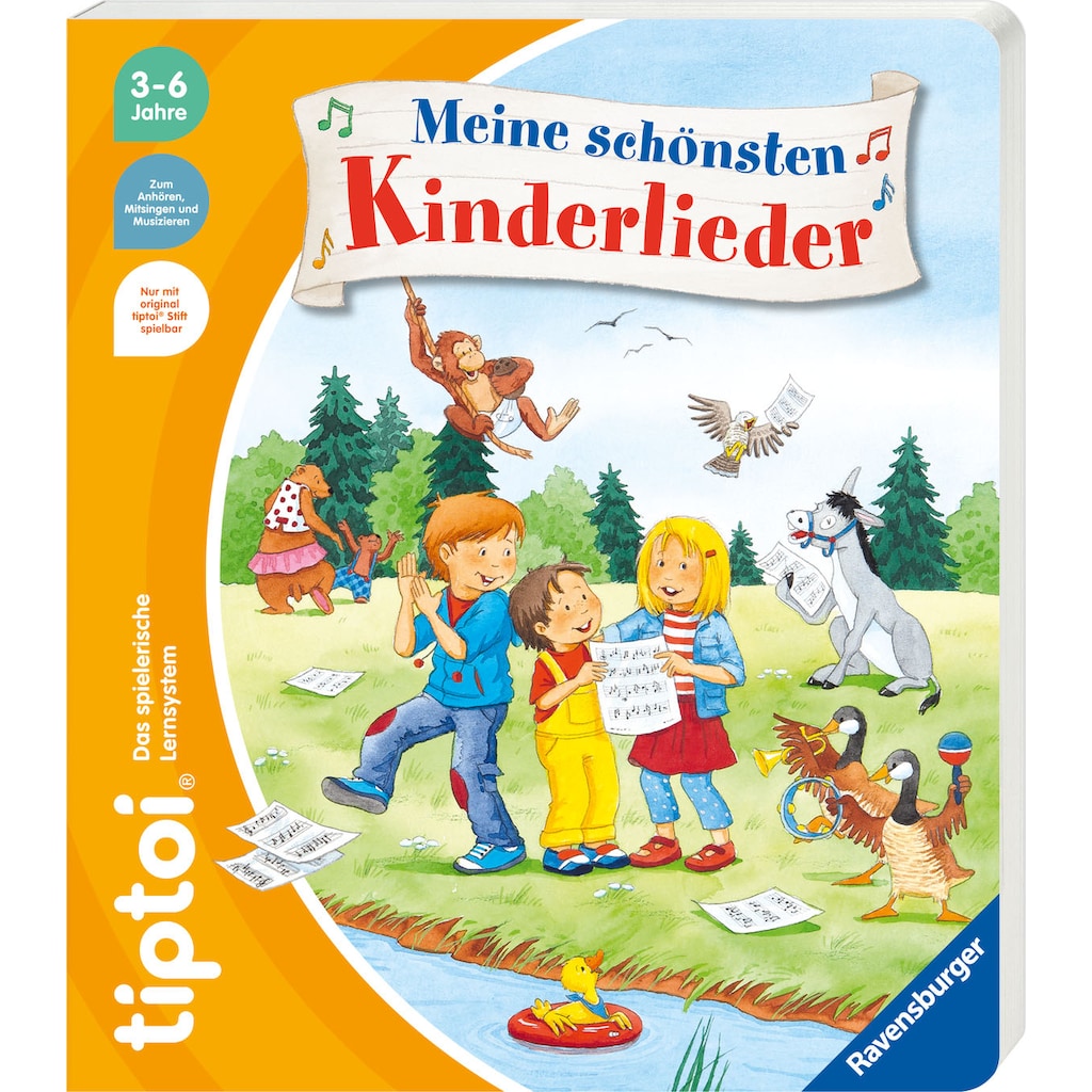 Ravensburger Buch »tiptoi® Meine schönsten Kinderlieder«