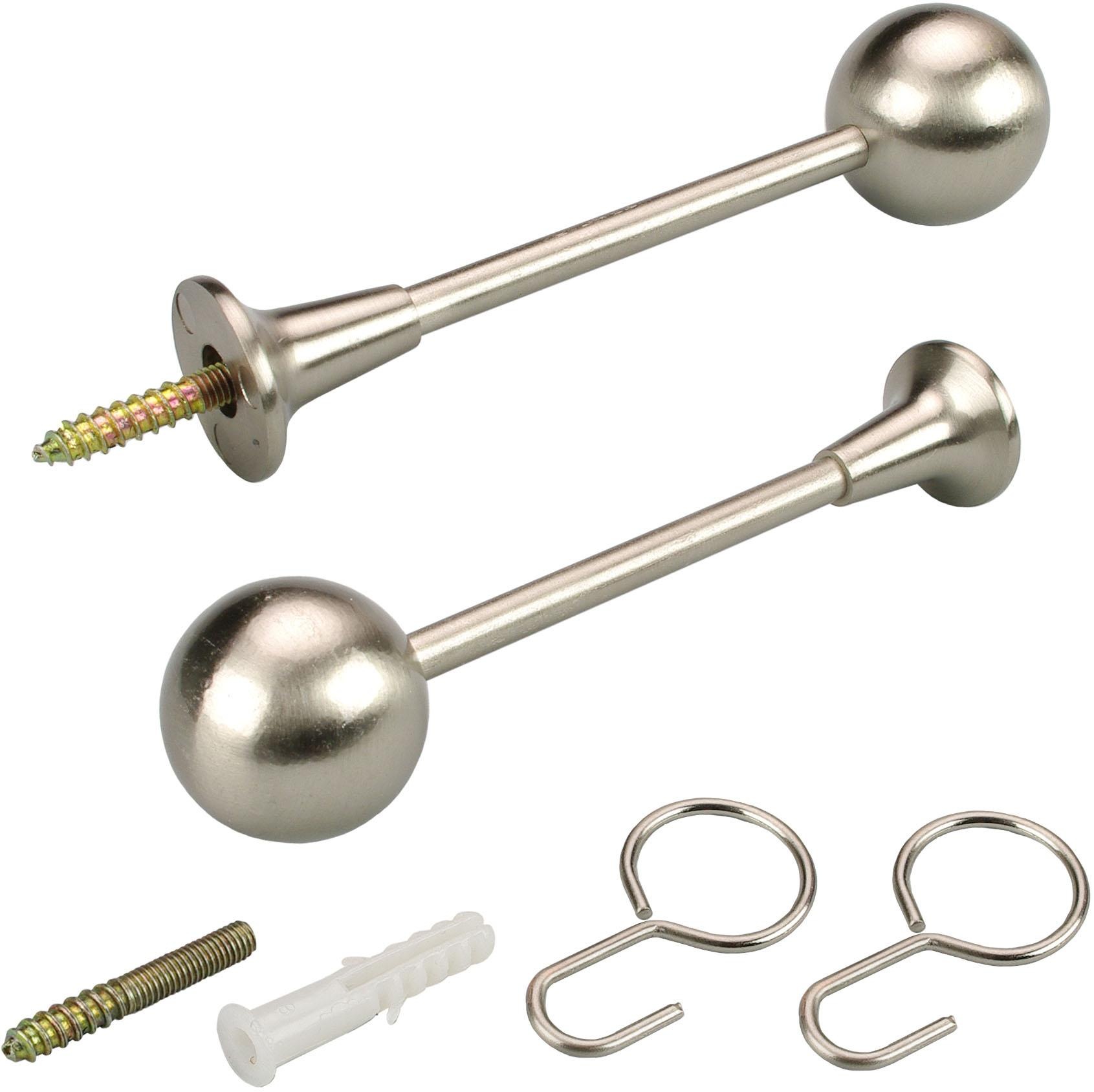 Liedeco Raffhalter für Gardinenstangen Ø 16 mm