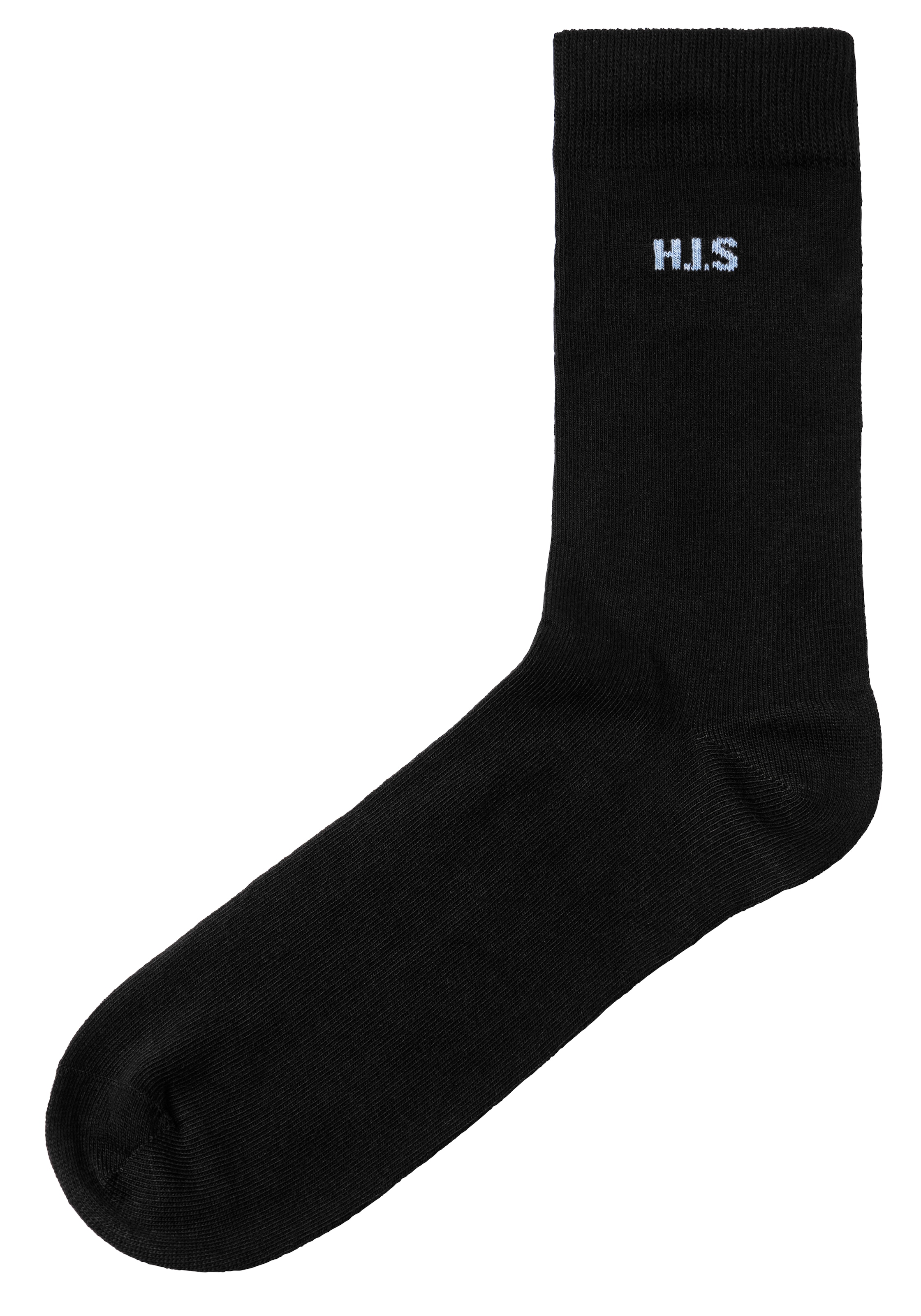 H.I.S Socken, (Packung, 10 Paar), mit farbigem Innenbund