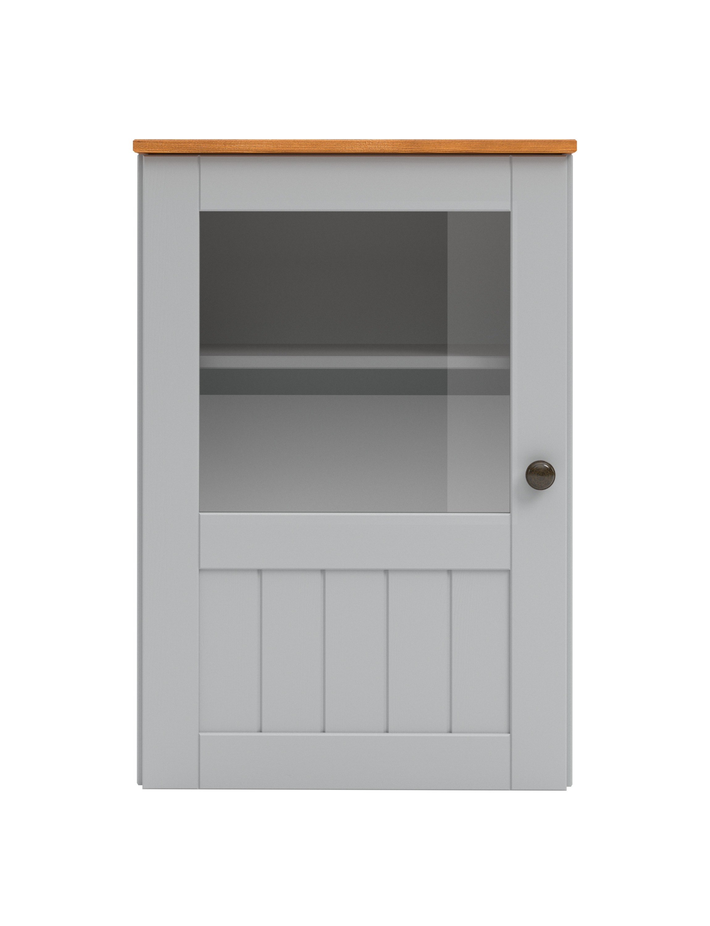 Home affaire Hängeschrank »Alby2«, Mit Metallgriffen und Glastüren, Breite 50 cm