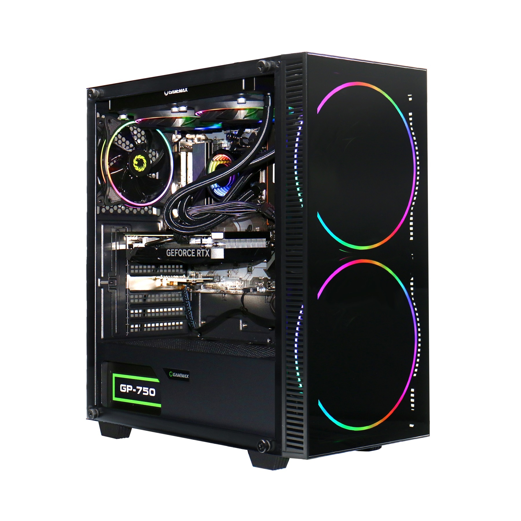 GAMEMAX Gaming-PC »Black Hole 7660«, 7660, Windows 11, DDR5 RAM