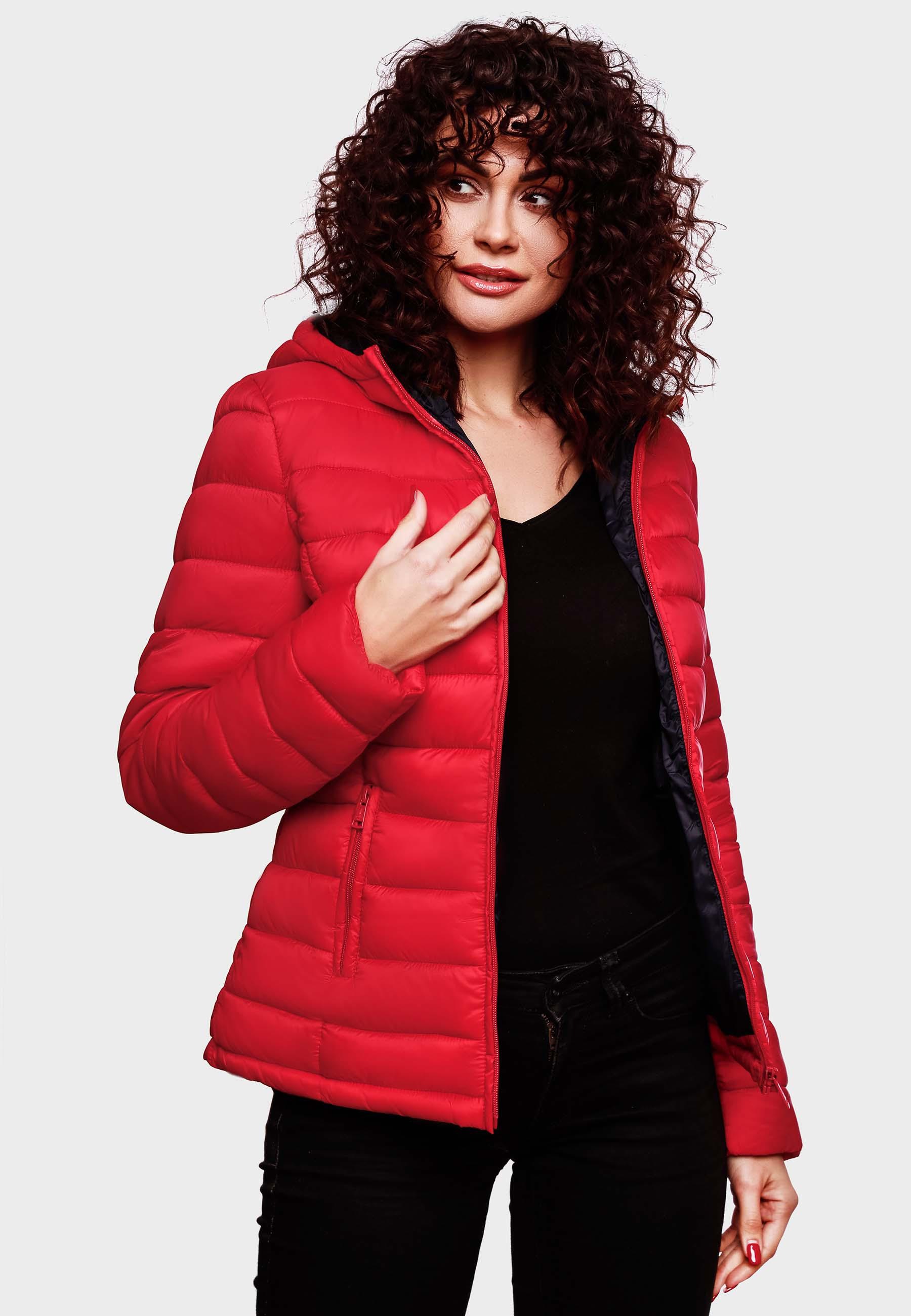 Steppjacke Übergangsjacke großer mit Kapuze Marikoo Kapuze, BAUR bestellen modische für Damen | »Luci«, mit