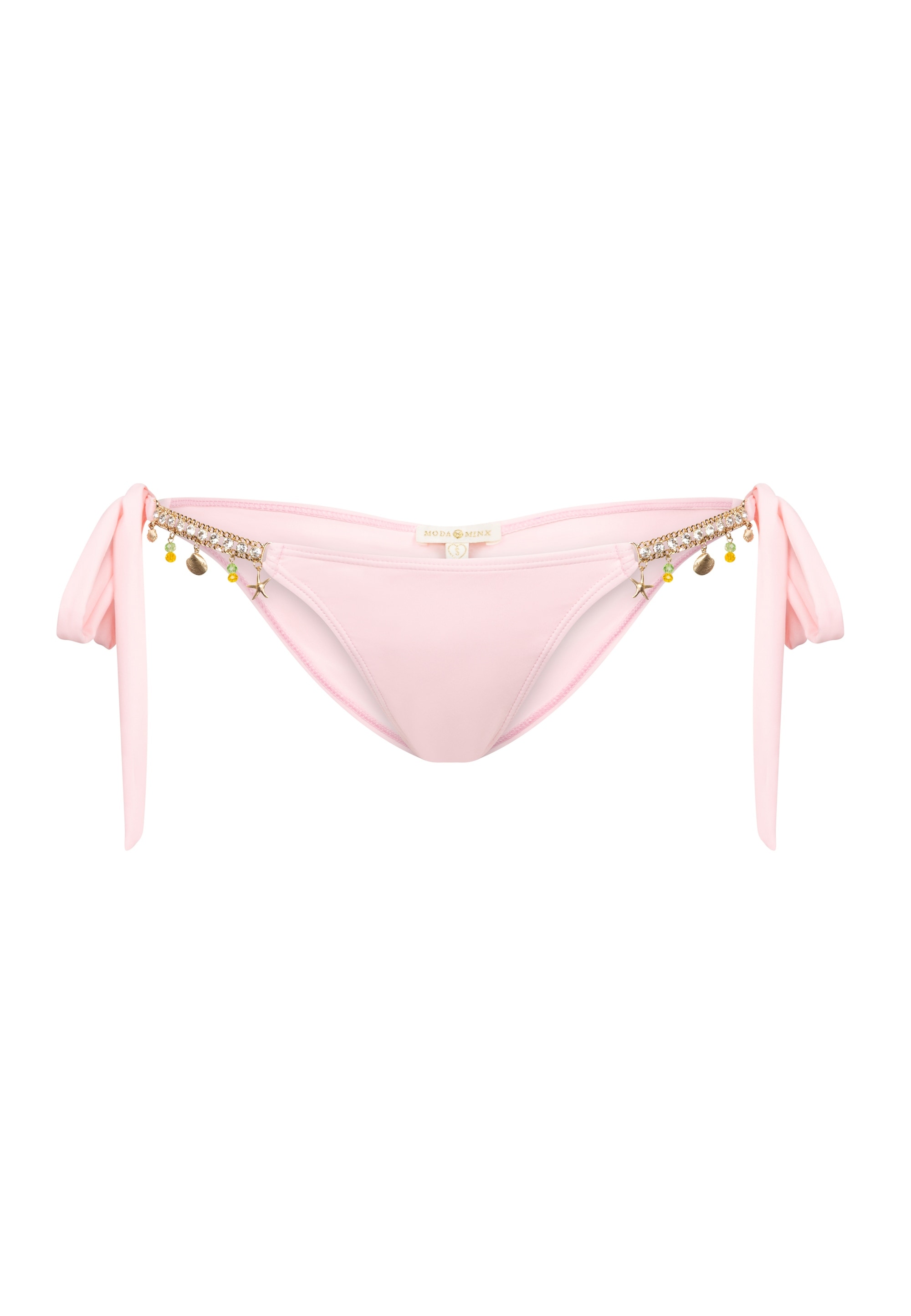 Moda Minx Bikini-Hose »Seychelles Tie Side Brazilian Bikini Bottom«, (1 St.), mit maritimen Elementen