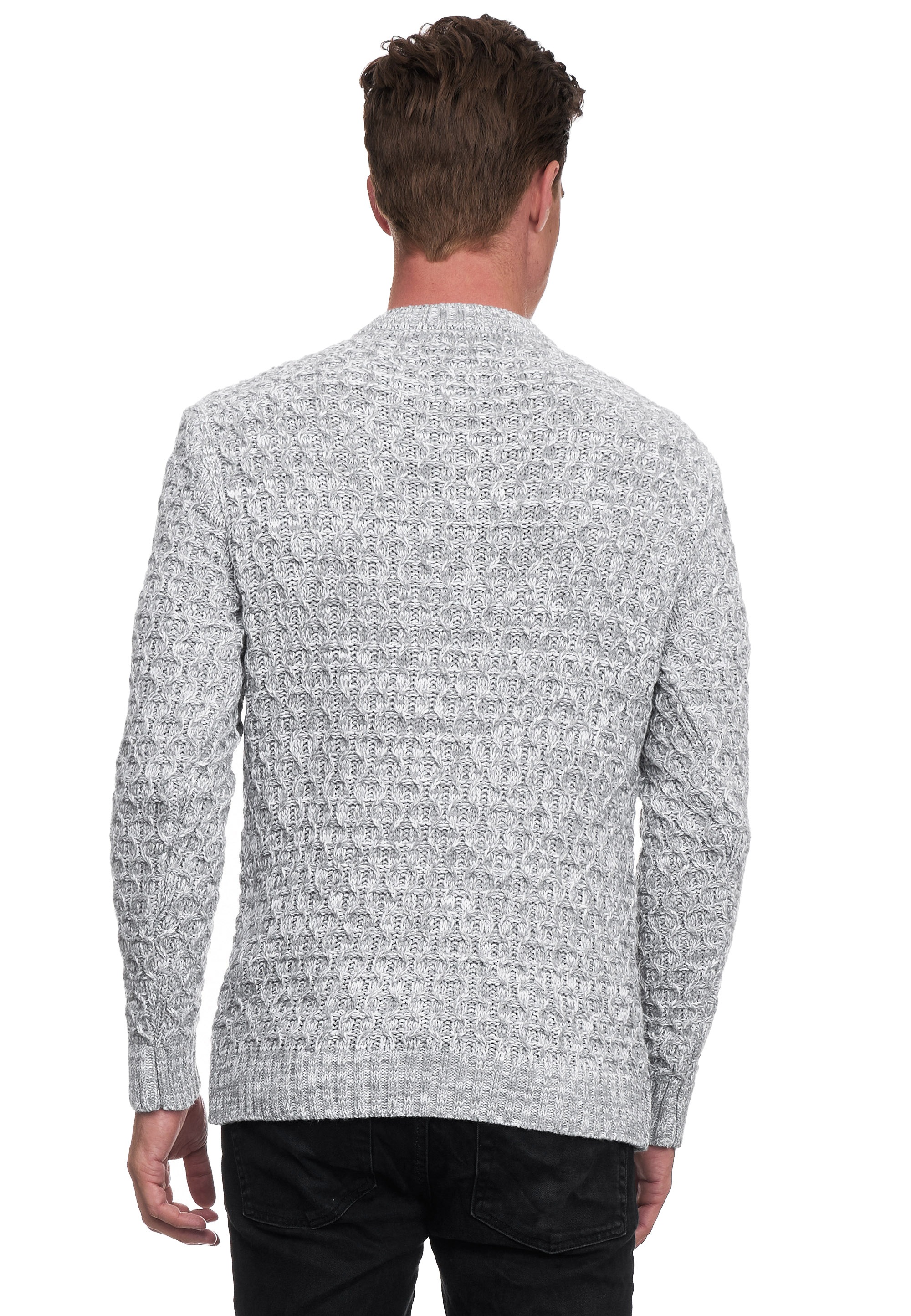 Rusty Neal Strickpullover, mit elegantem Rundhalsausschnitt