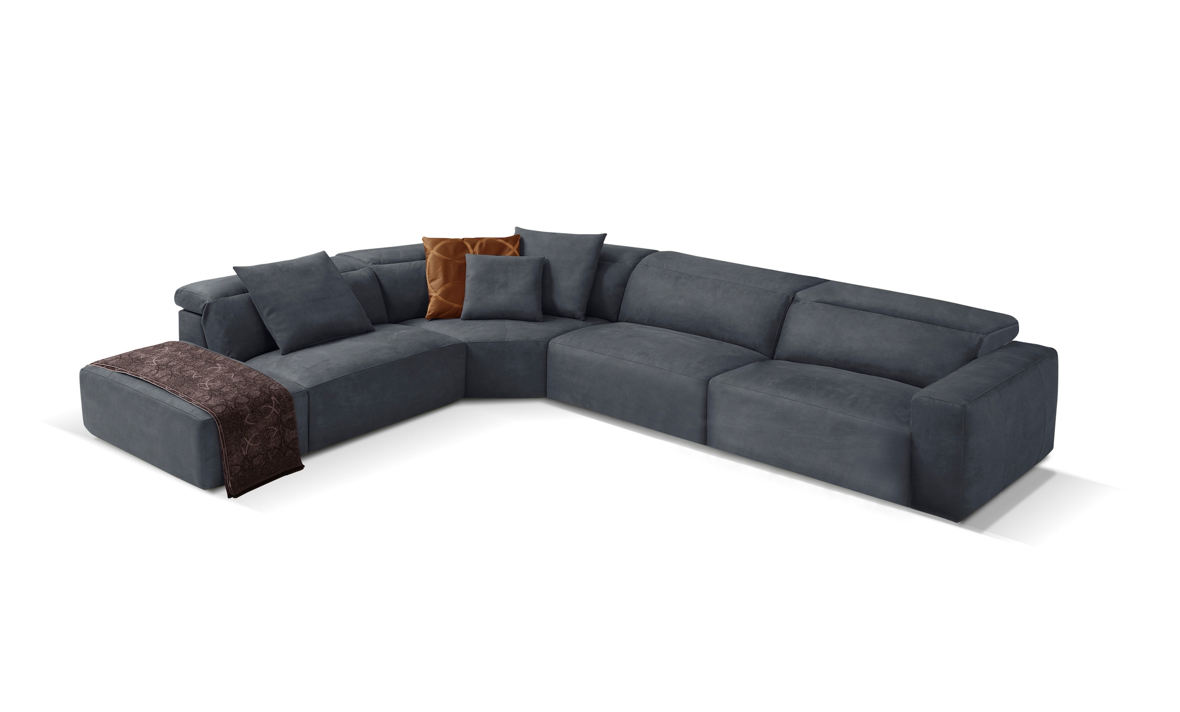 Egoitaliano Ecksofa "Beverly, extravangantes Designsofa mit erstklassigem S günstig online kaufen