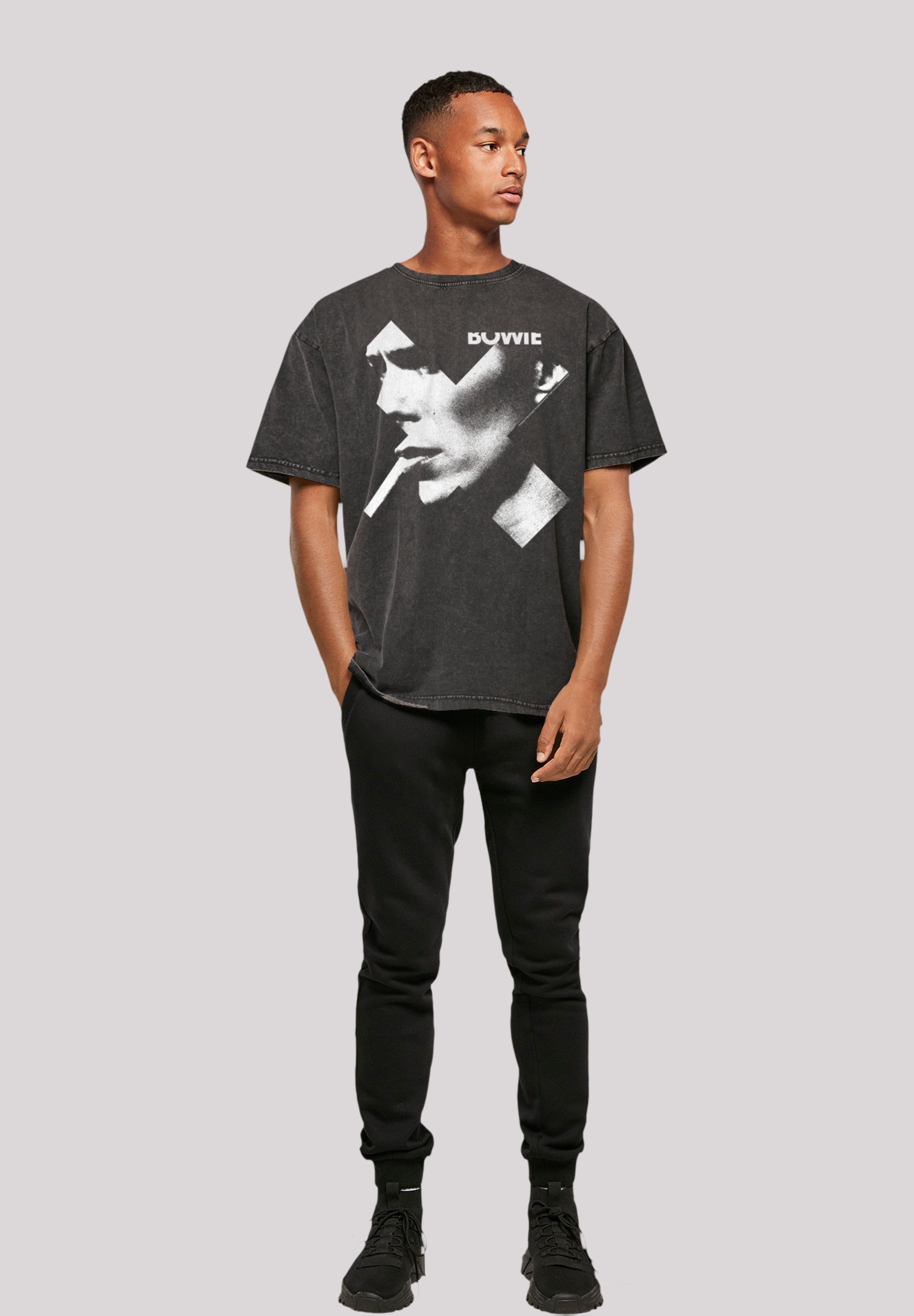 F4NT4STIC T-Shirt »David Bowie Oversize T-Shirt«, Print