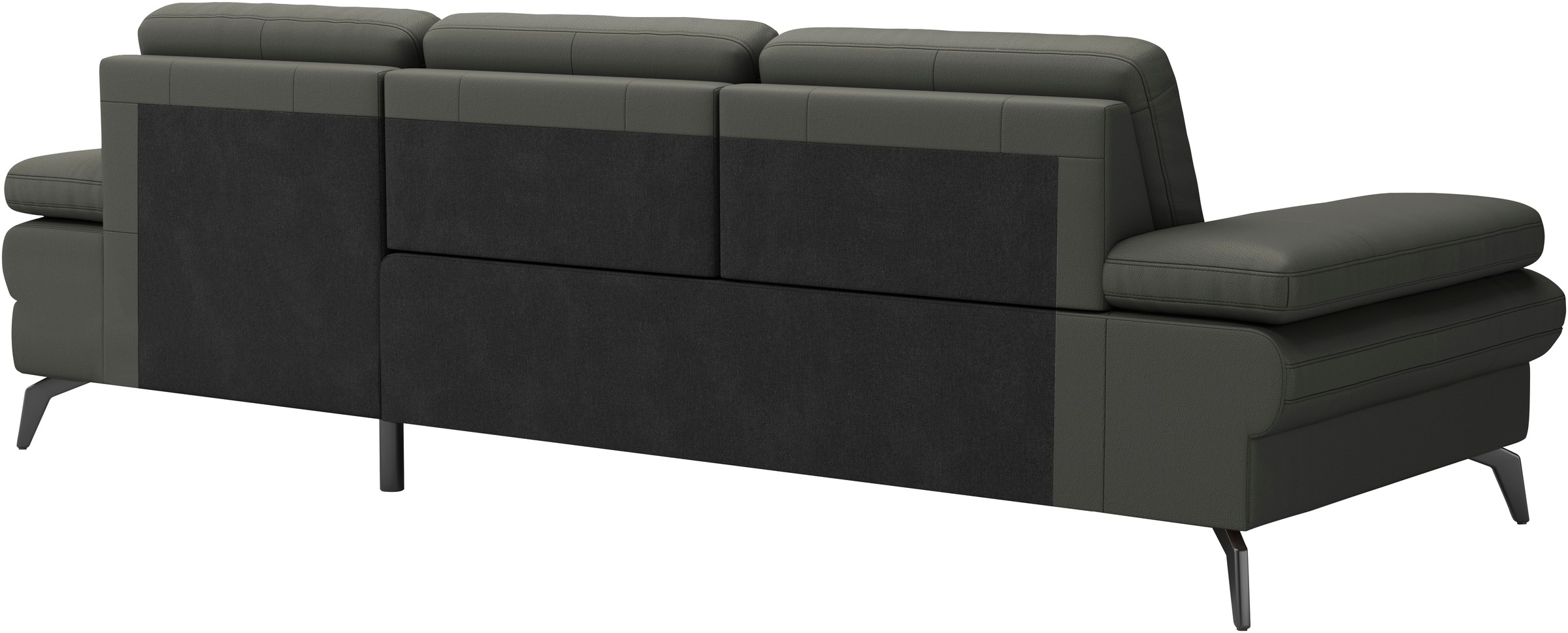 sit&more Ecksofa »Morris L-Form, inkl. Sitztiefenverstellung«, wahlweise mit Armteilverstellung, Bettfunktion & Bettkasten