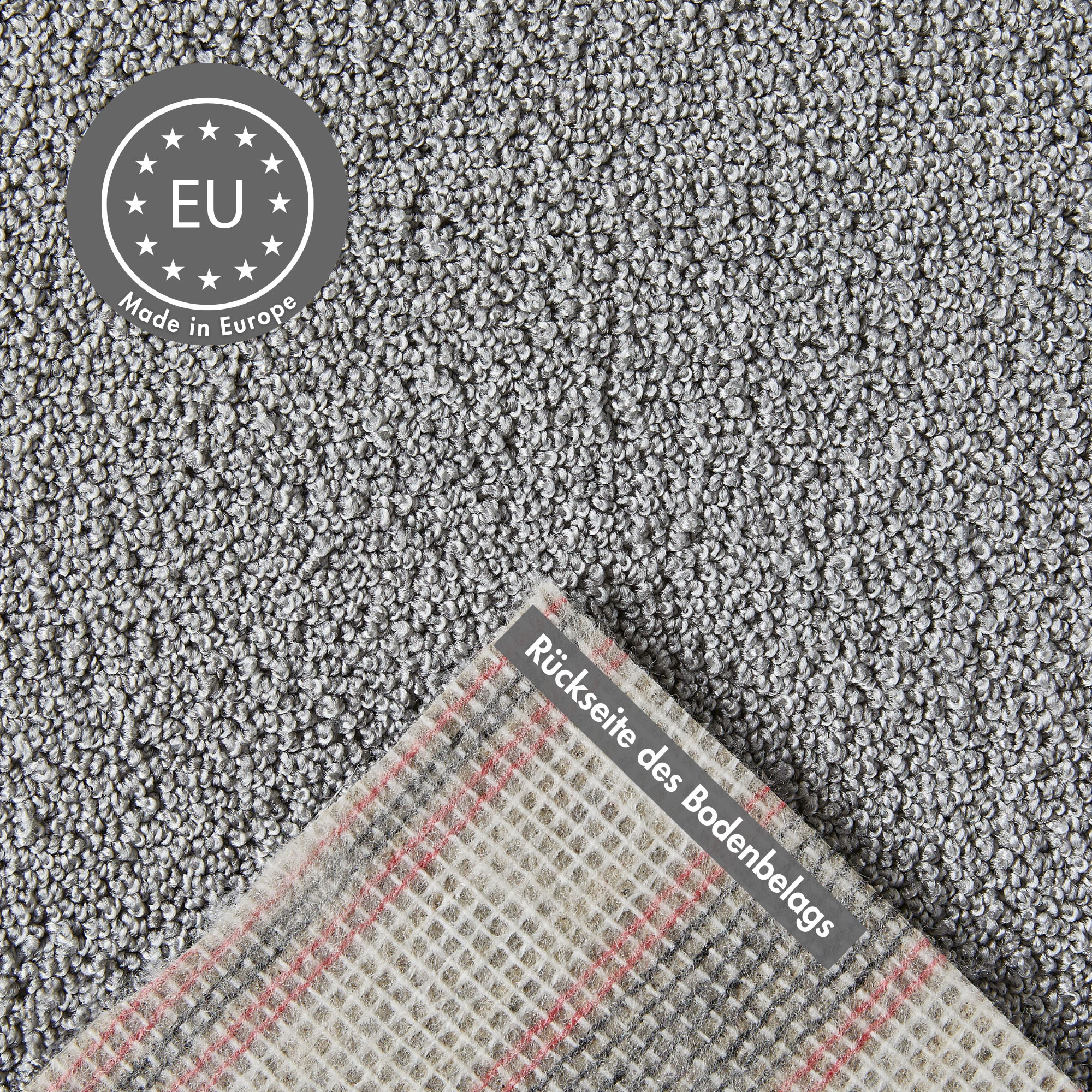 Thumbnail - Andiamo Teppichboden "Rubinoy, Schlinge, Made in Belgium", rechteckig, 8,5 mm Höhe, Breite 400 cm oder 500 cm, Wohnzimme...