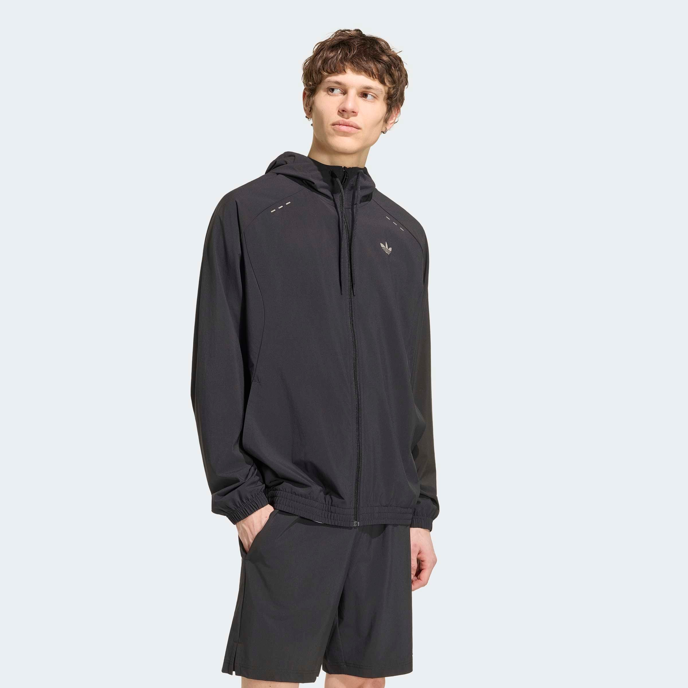 adidas Originals Kapuzensweatshirt "TECH TREFOIL ESSENTIALS ORIGINALS, KAPUZE, DURCHGEHENDER REISSVERSCHL"