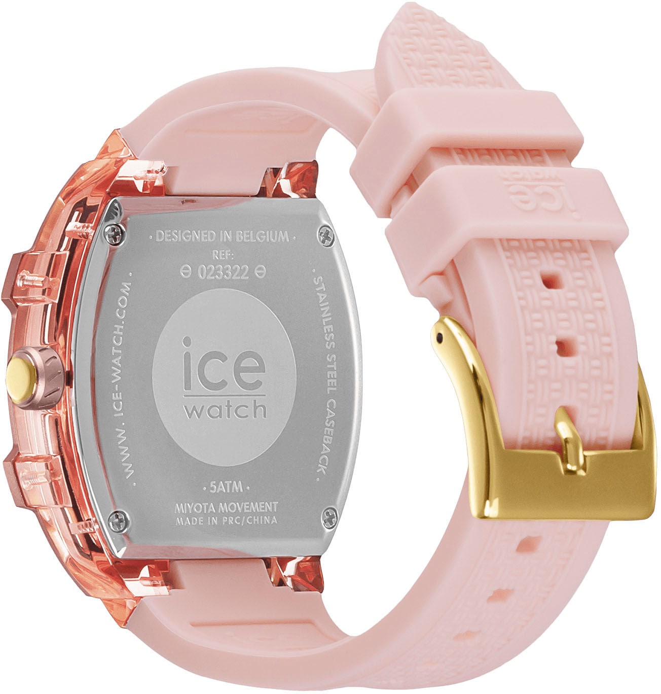 ice-watch Quarzuhr »ICE boliday - Women - Plastic - Small - 3H«, Armbanduhr, Damenuhr, Silikonarmband, analog