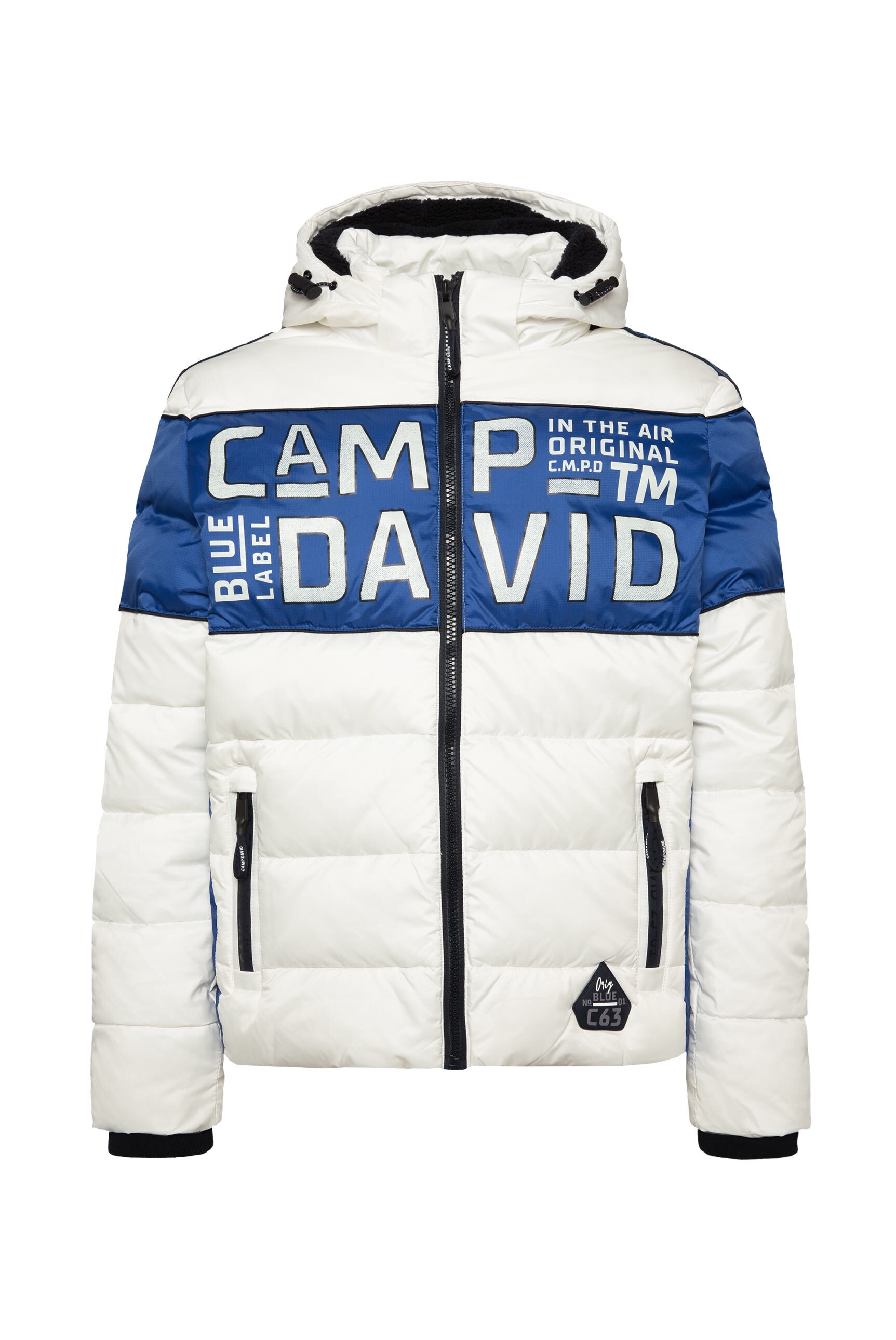 CAMP DAVID Winterjacke, mit Kapuze, mit abtrennbarer Kapuze