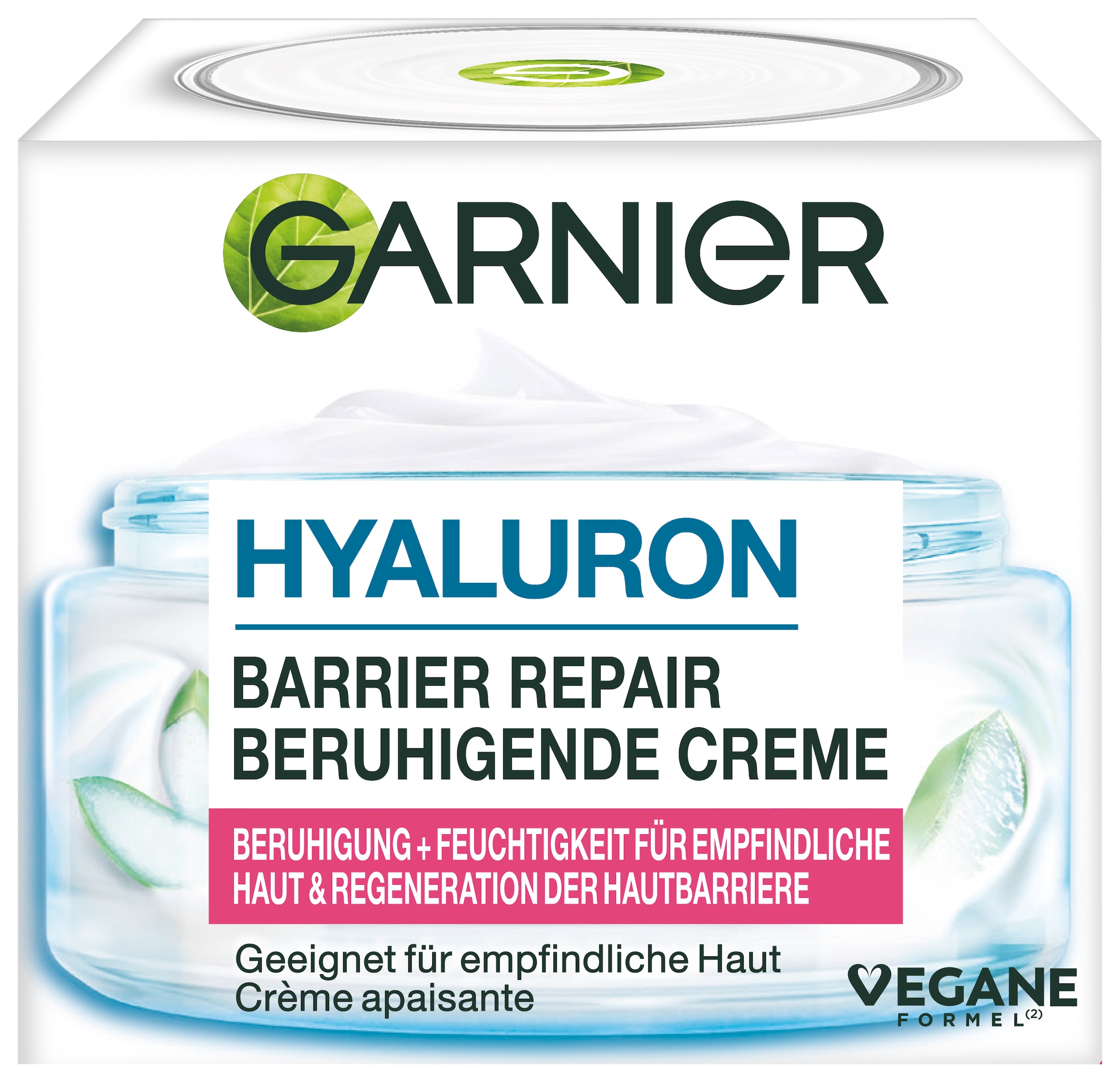 GARNIER Gesichtsemulsion »Garnier Hyaluron Barrier Repair Beruhigende Creme«