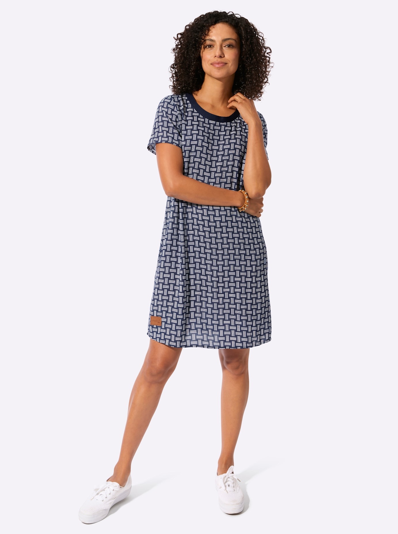 Casual Looks A-Linien-Kleid "Webkleid" günstig online kaufen