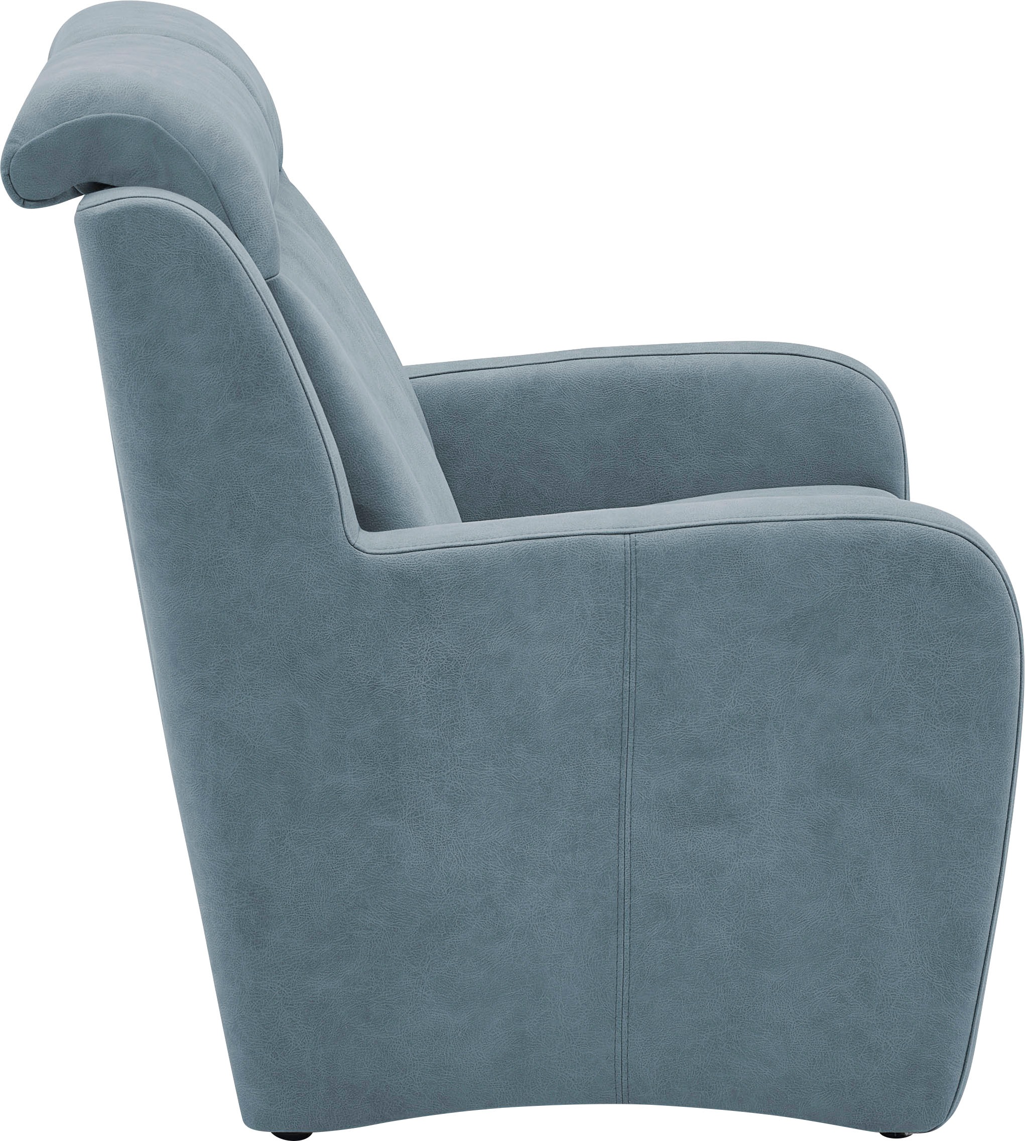 VILLA BECK 3-Sitzer »Varese«, (1 St.), Kopfteilverstellung, wahlweise mit Sitzvorzug, in Sitzhöhe 49 cm