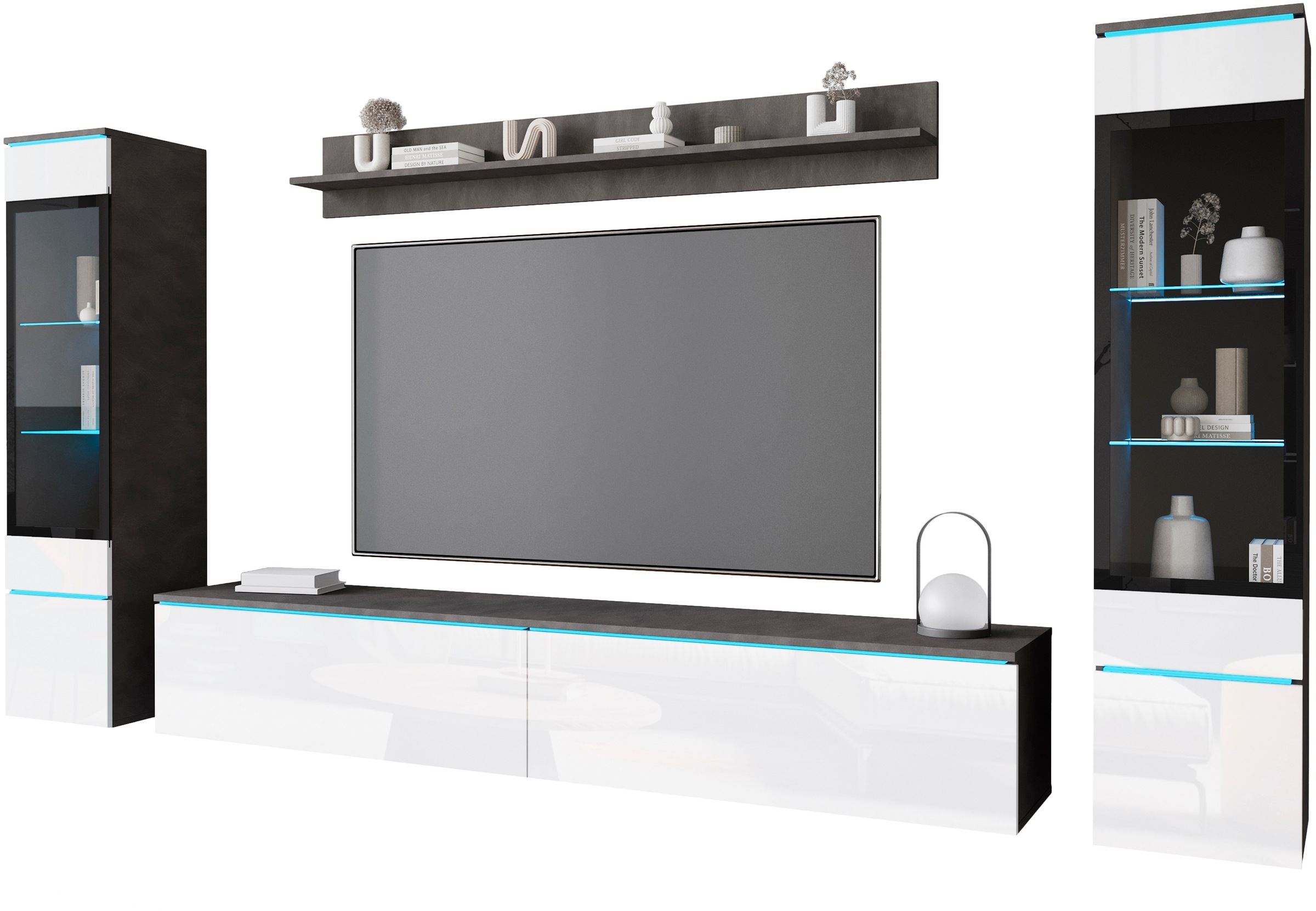 INOSIGN Wohnwand "VERA II" Komplett-Set, 4 Stk. tlg. günstig online kaufen