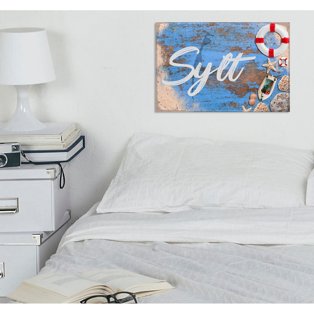 queence Metallbild »Sylter Lifestyle«, (1 St.)